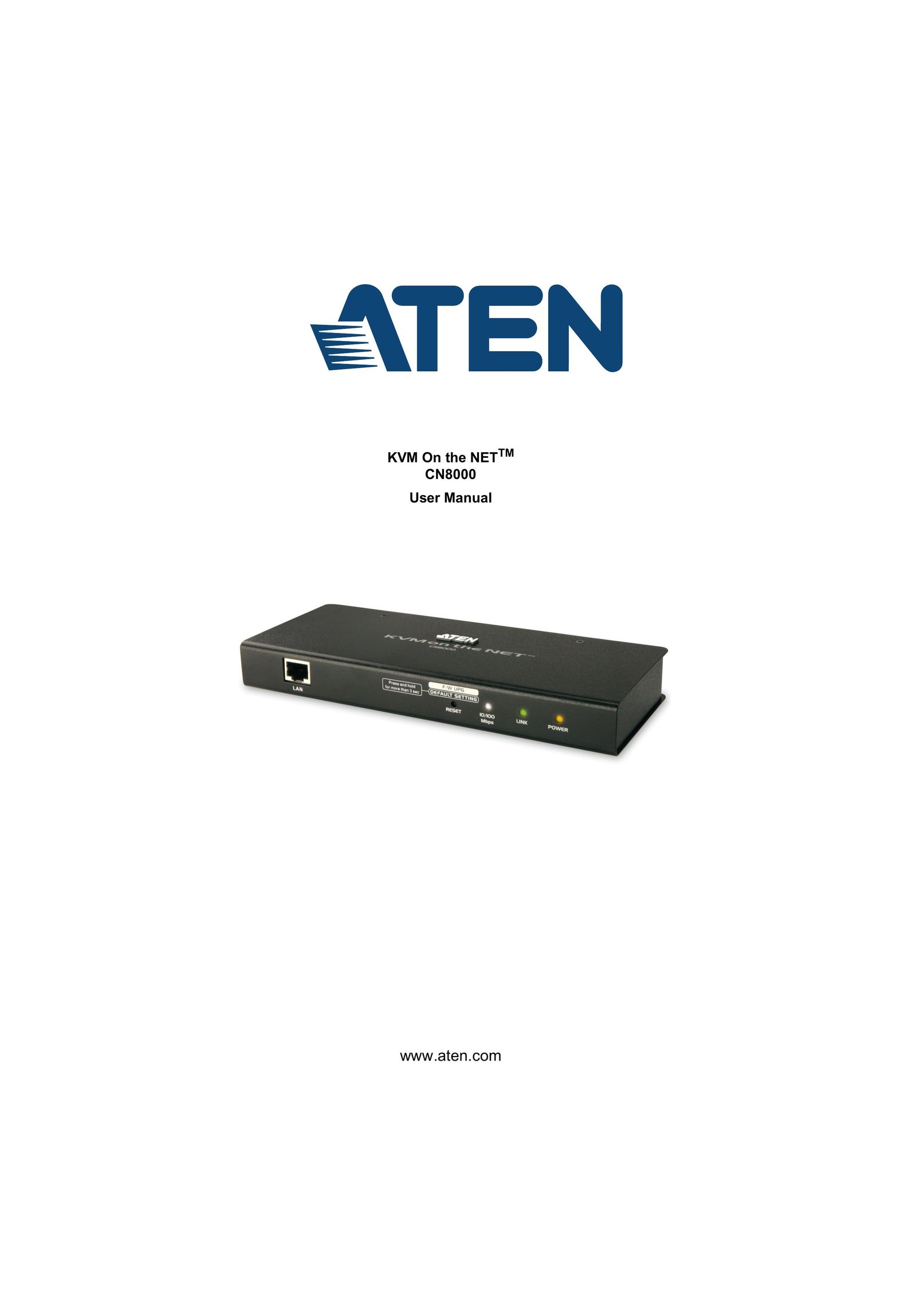 ATEN Technology CN8000 Computer Drive User Manual