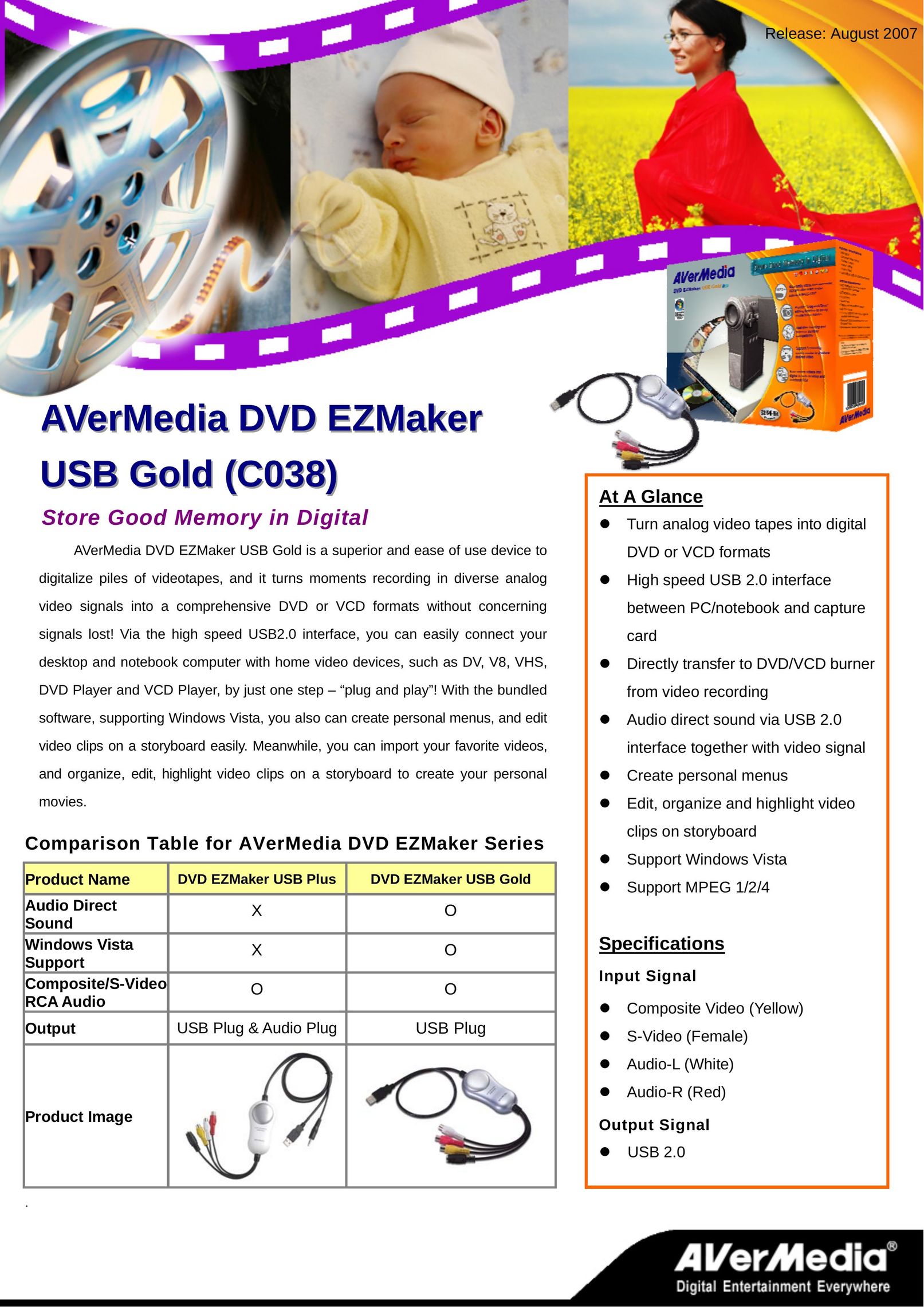 AVerMedia Technologies C038 Computer Drive User Manual