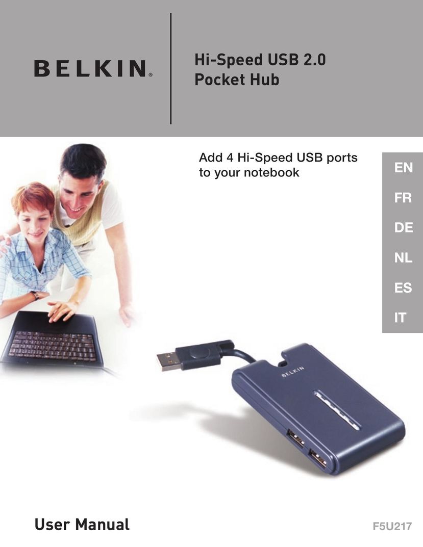 Belkin F5U217 Computer Drive User Manual