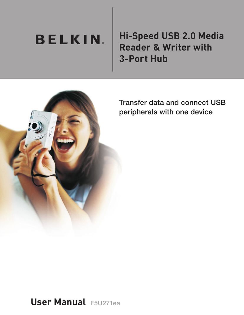 Belkin F5U271EA Computer Drive User Manual