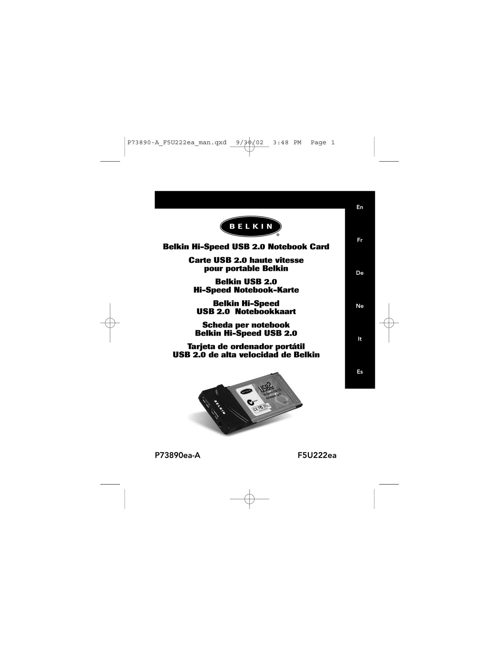 Belkin P73890EA-A Computer Drive User Manual