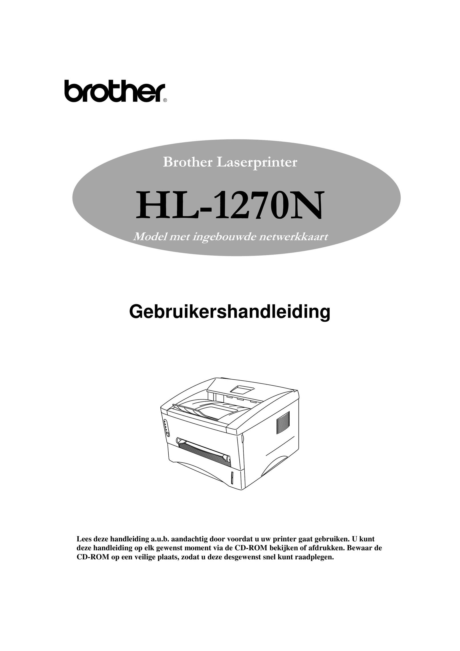 Brother hl-1270n Computer Drive User Manual