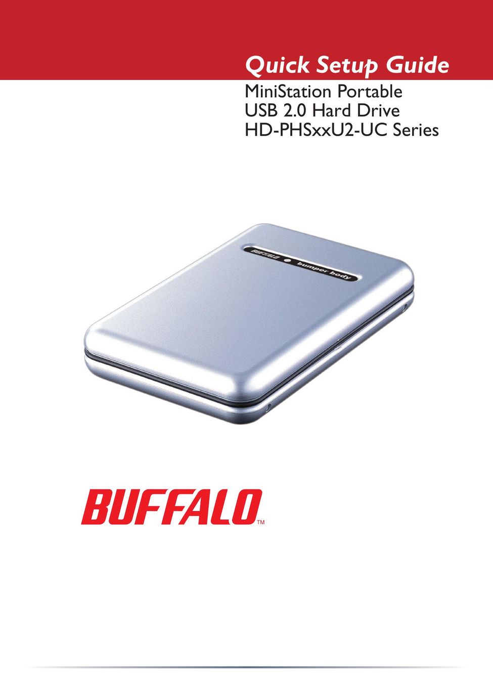 Buffalo Technology HD-PHSxxU2-UC Computer Drive User Manual