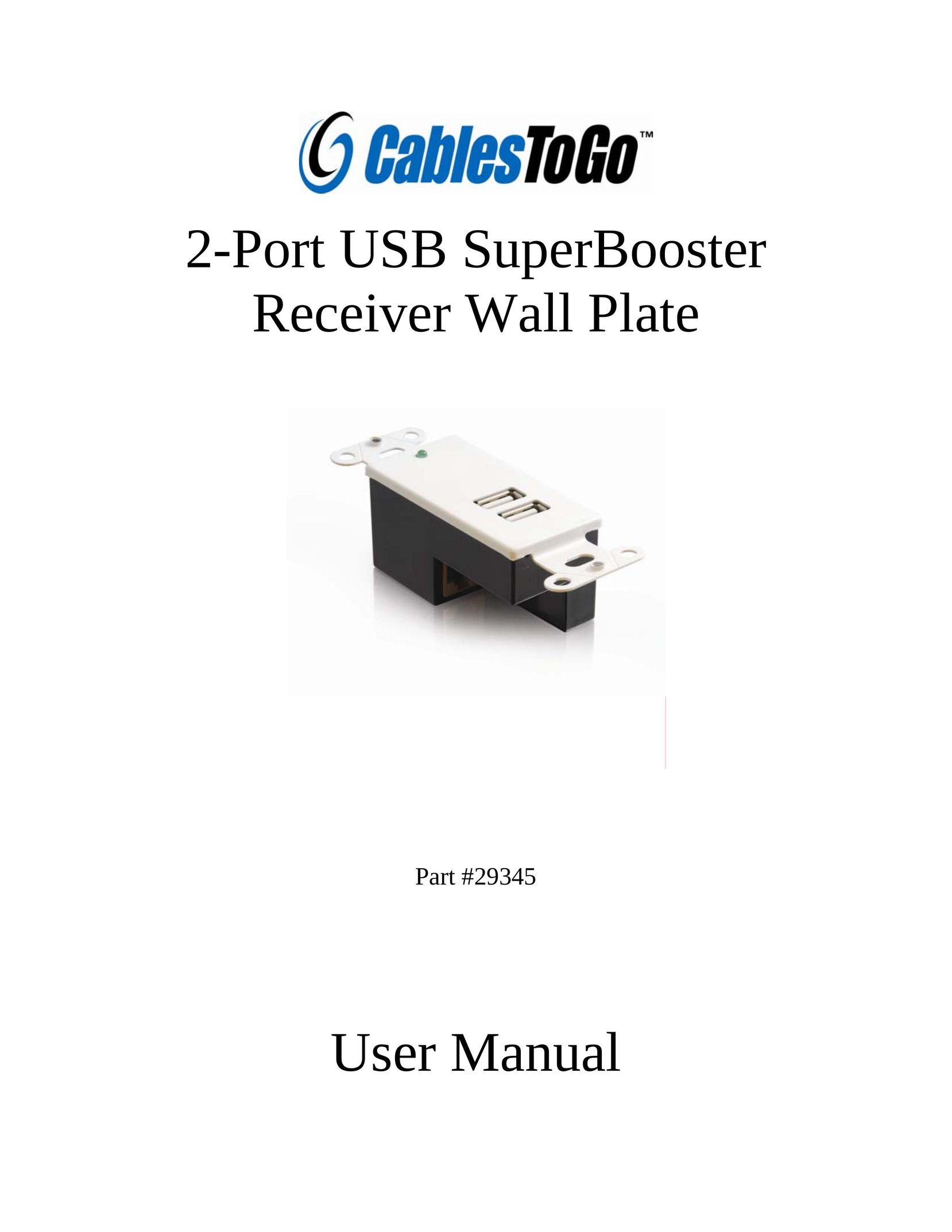 Cables to Go 29345 Computer Drive User Manual