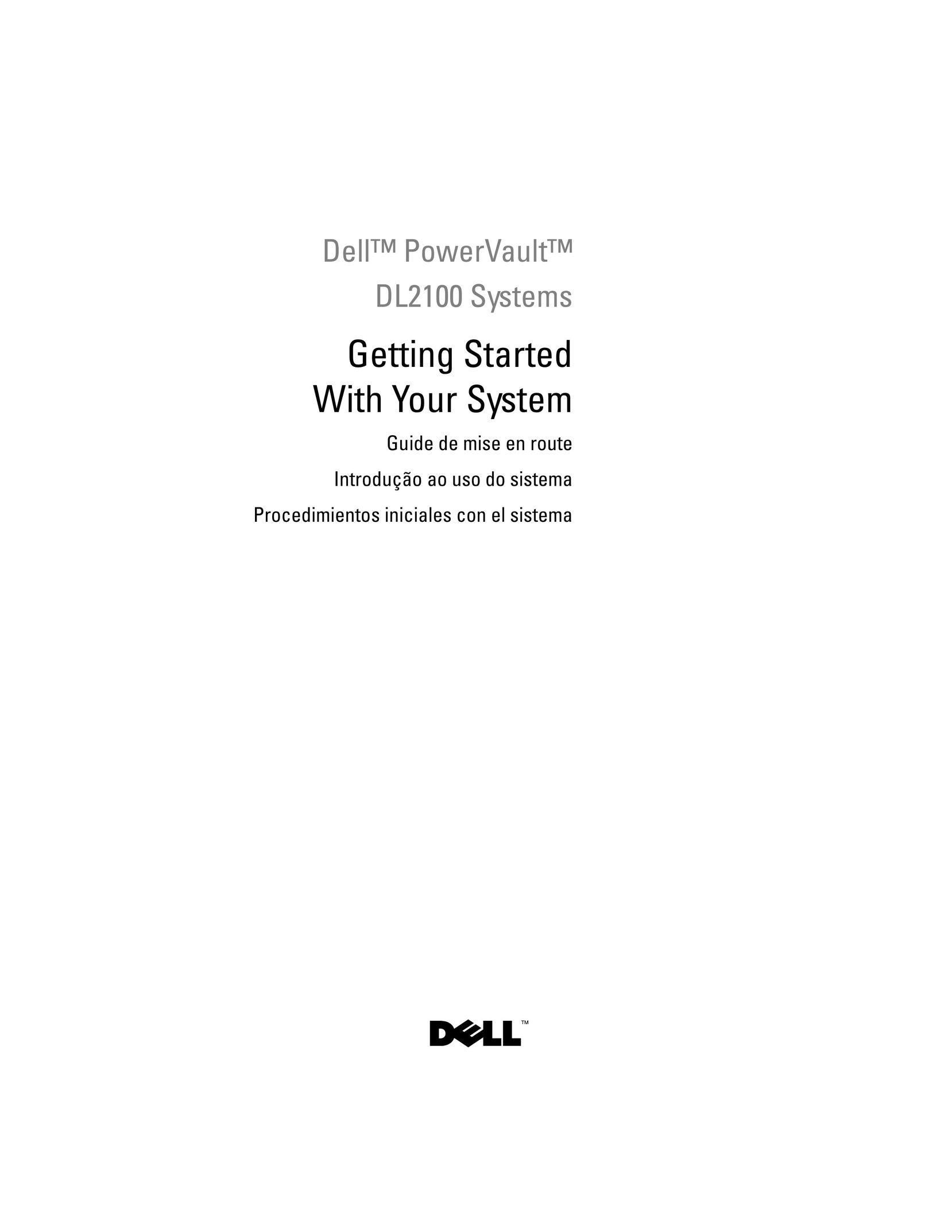 Dell DL2100 Computer Drive User Manual