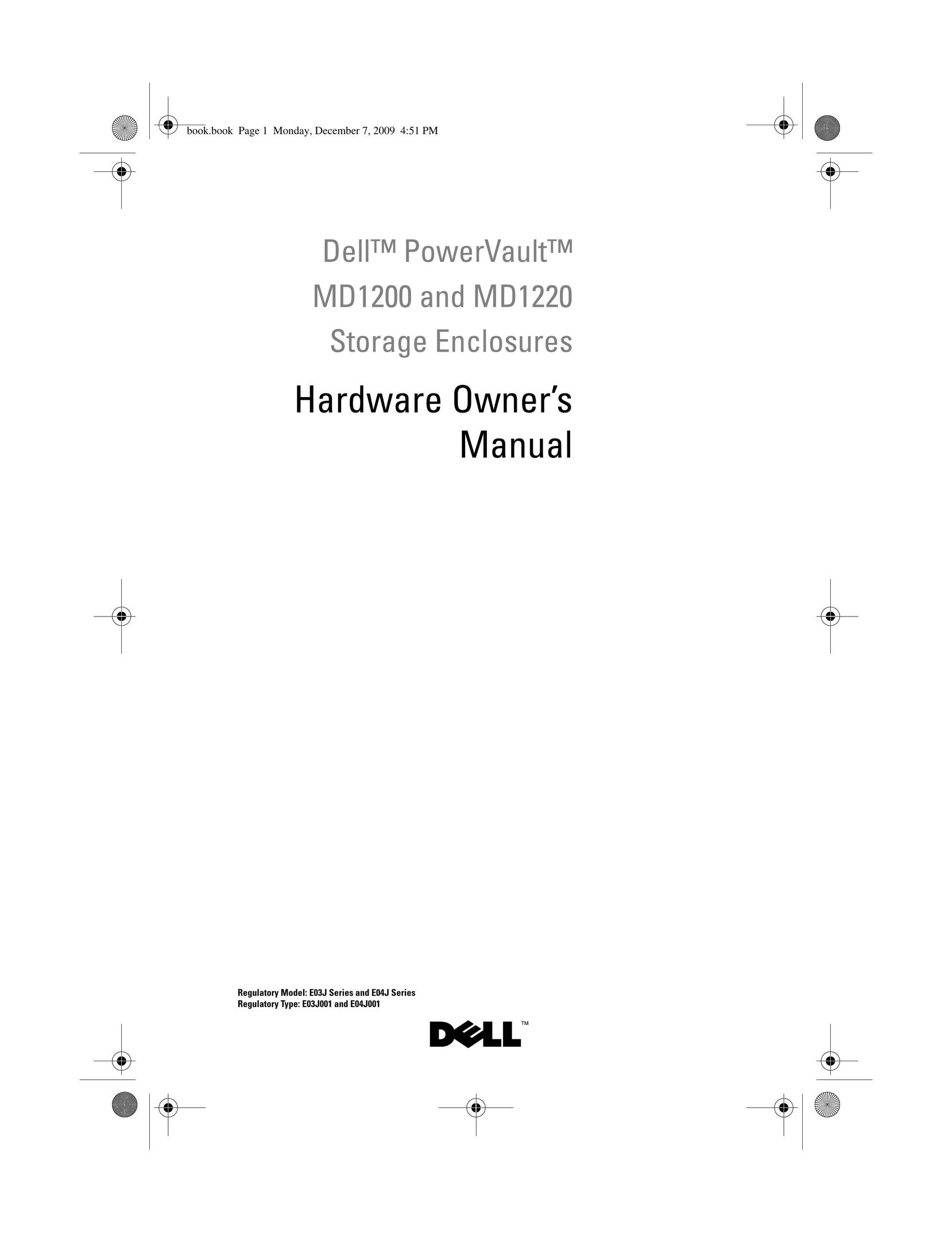 Dell E03J001 Computer Drive User Manual