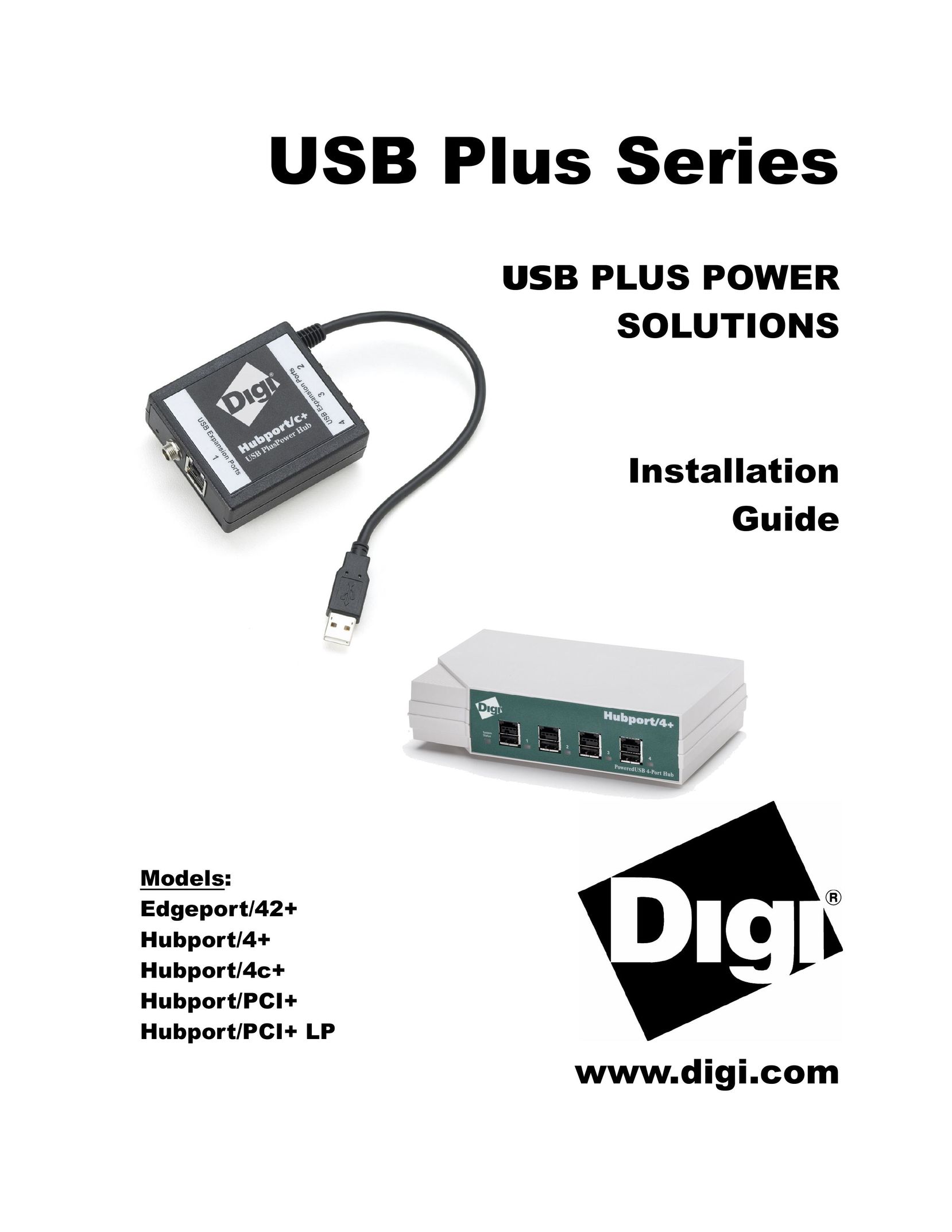 Digi Hubport/4+ Computer Drive User Manual