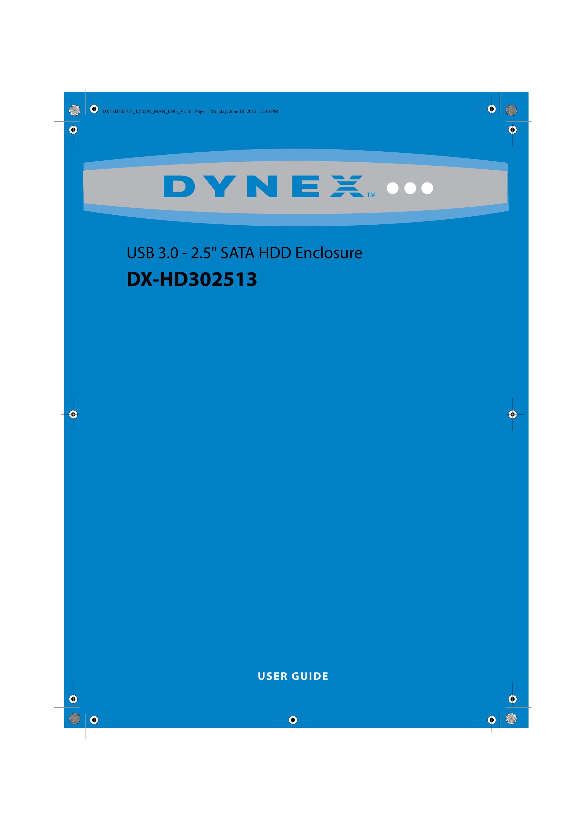 Dynex dx-hd302513 Computer Drive User Manual