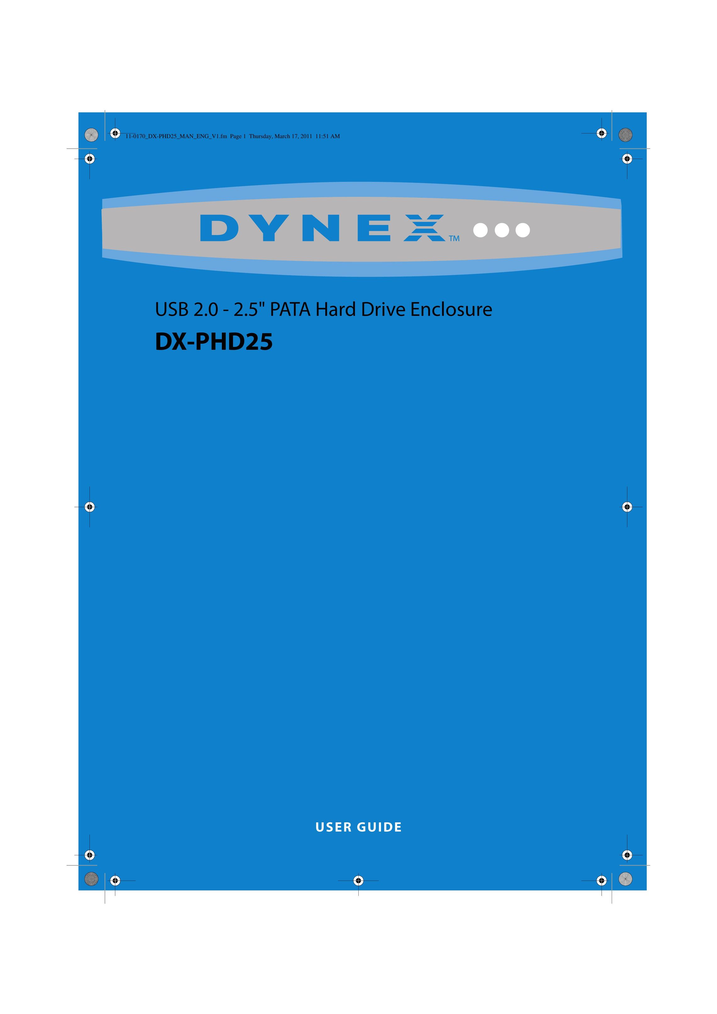 Dynex DX-PHD25 Computer Drive User Manual