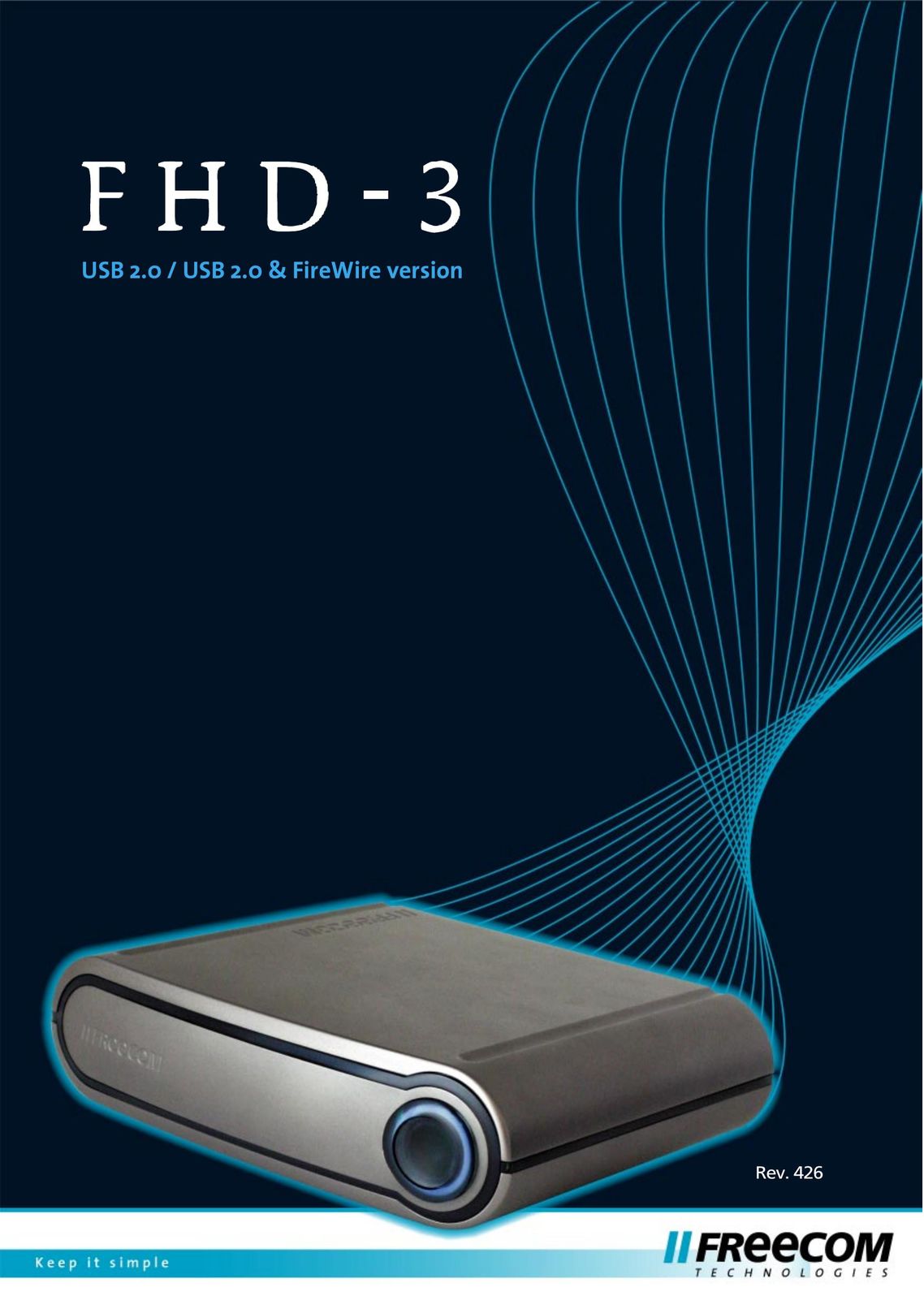 Freecom Technologies FHD-3 Computer Drive User Manual