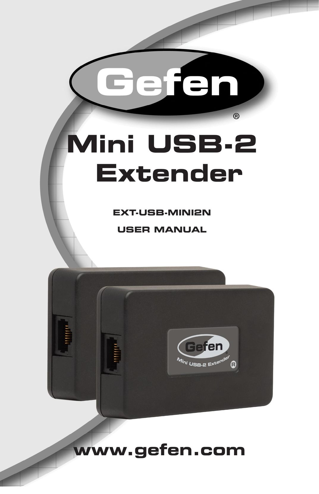 Gefen ext-usb-mini2n Computer Drive User Manual