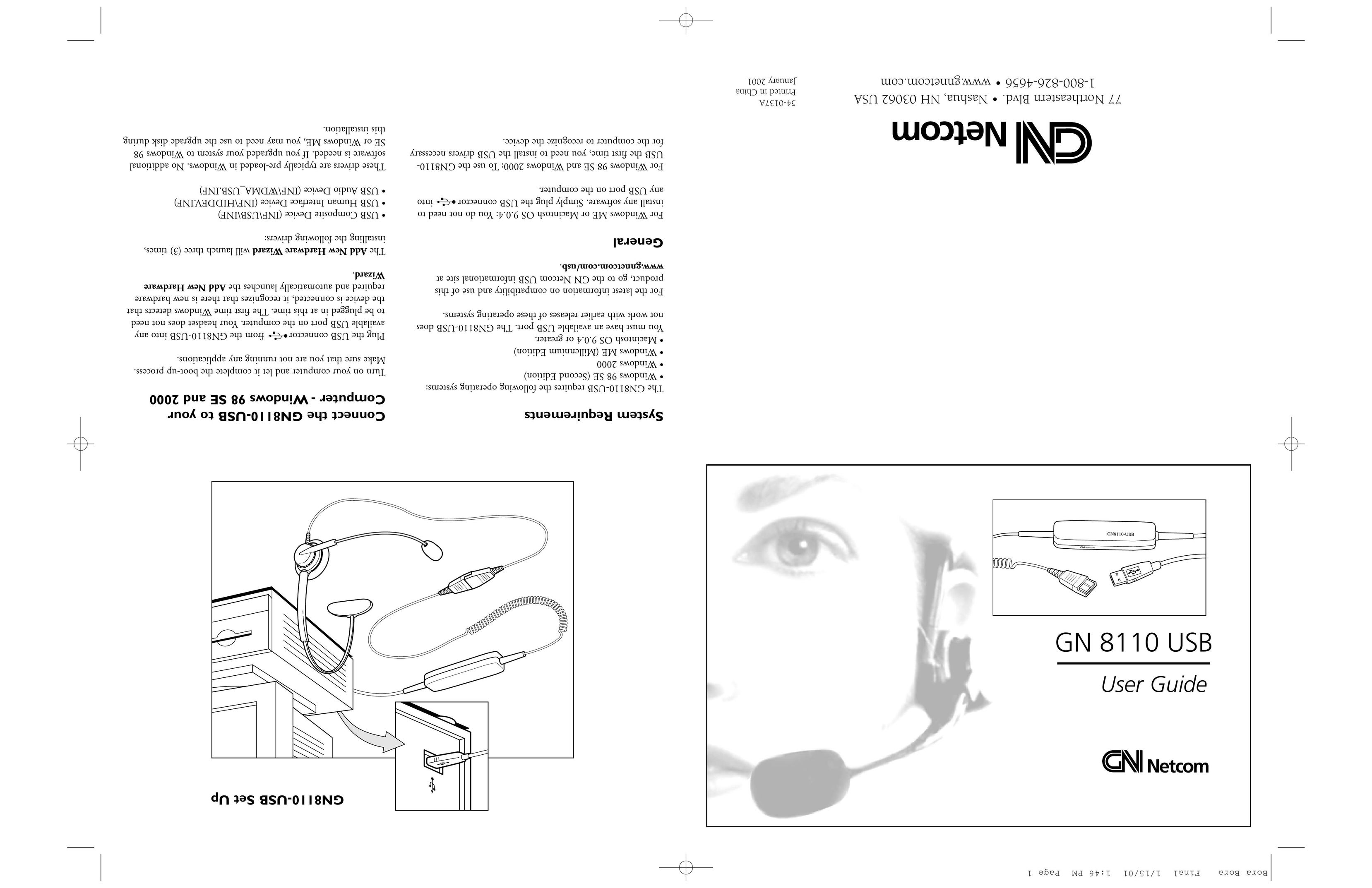 GN Netcom GN8110 Computer Drive User Manual