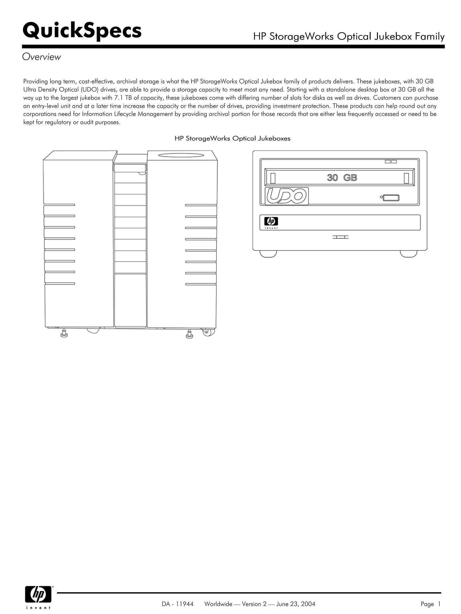 HP (Hewlett-Packard) 3800ux Computer Drive User Manual