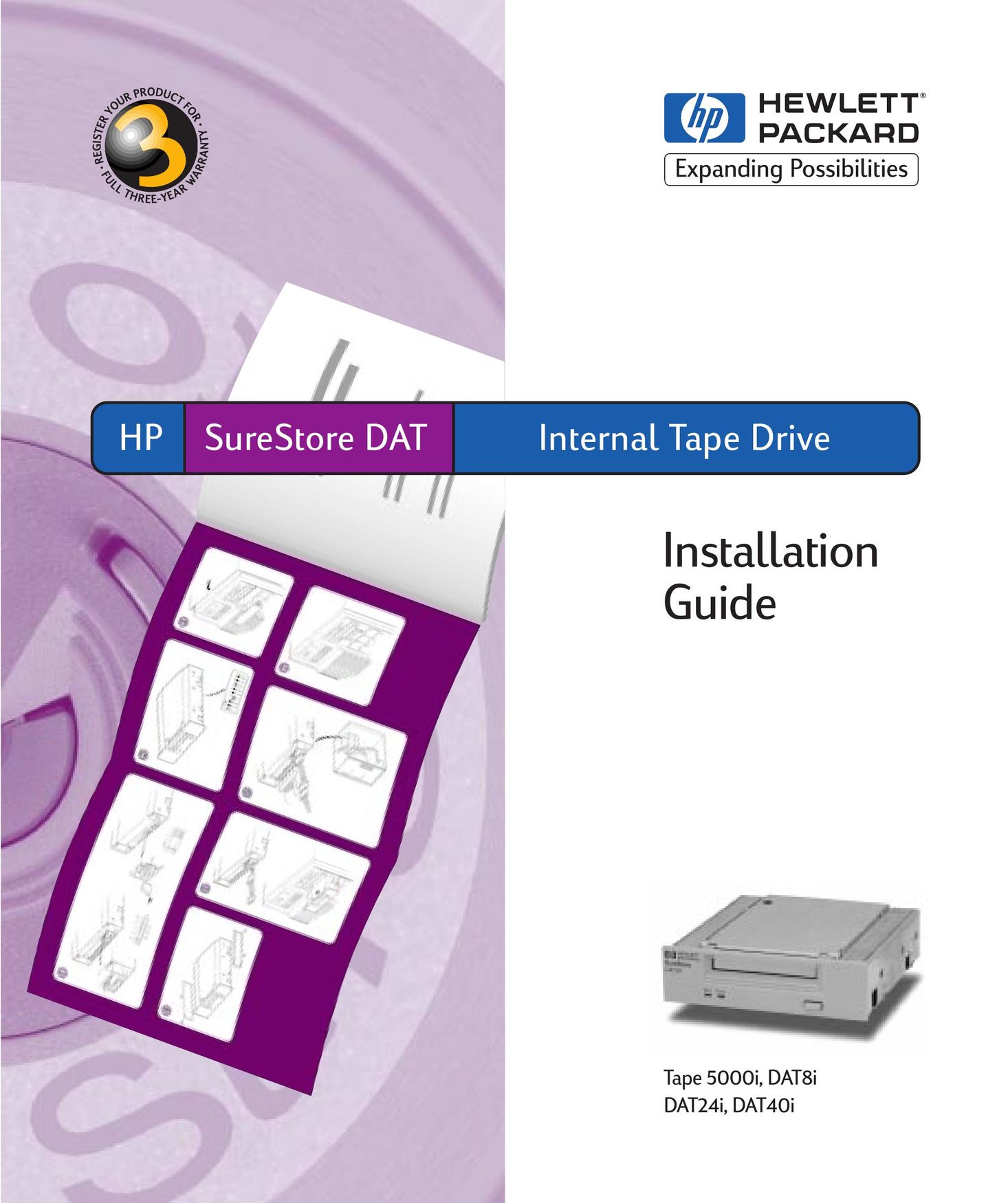 HP (Hewlett-Packard) 5000I Computer Drive User Manual