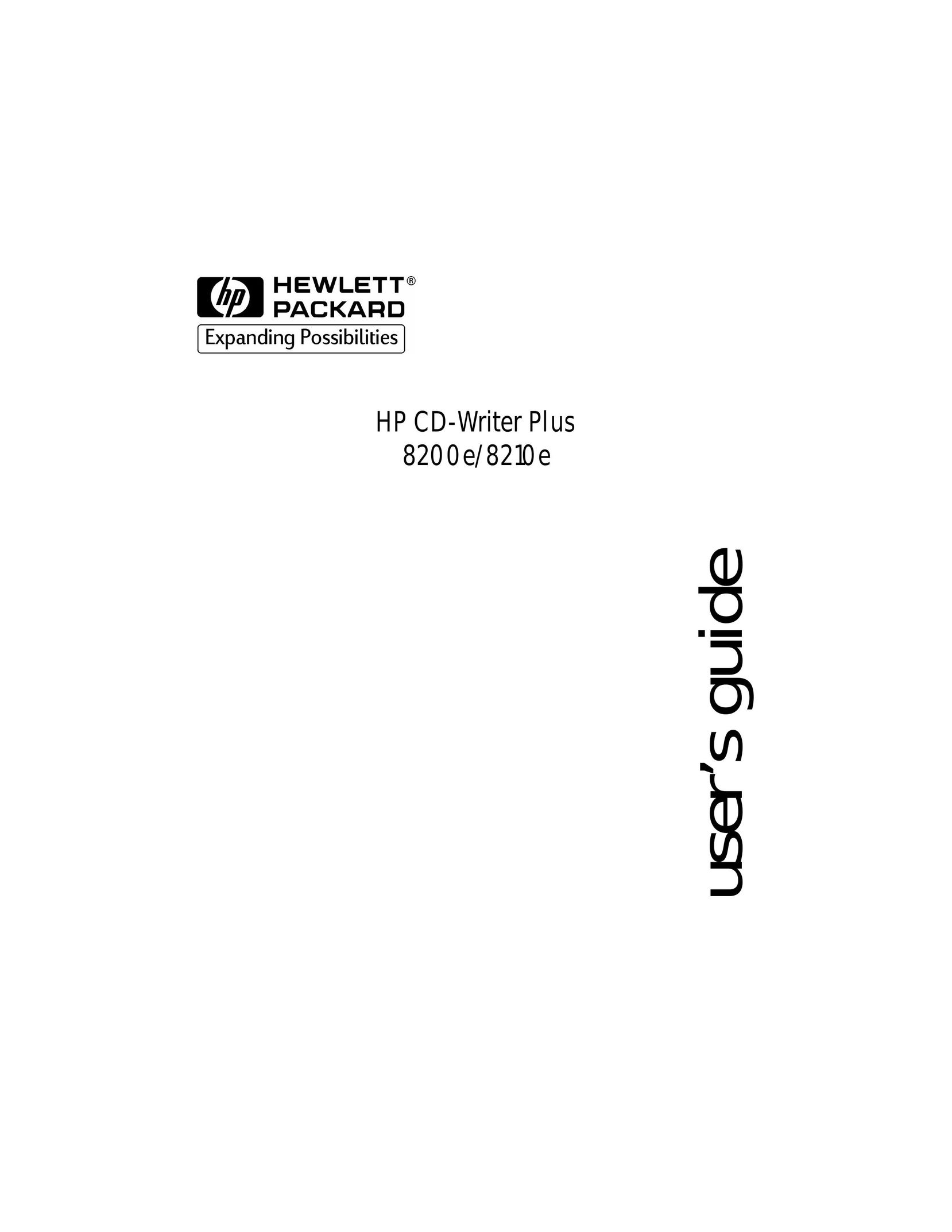 HP (Hewlett-Packard) 8200E Computer Drive User Manual