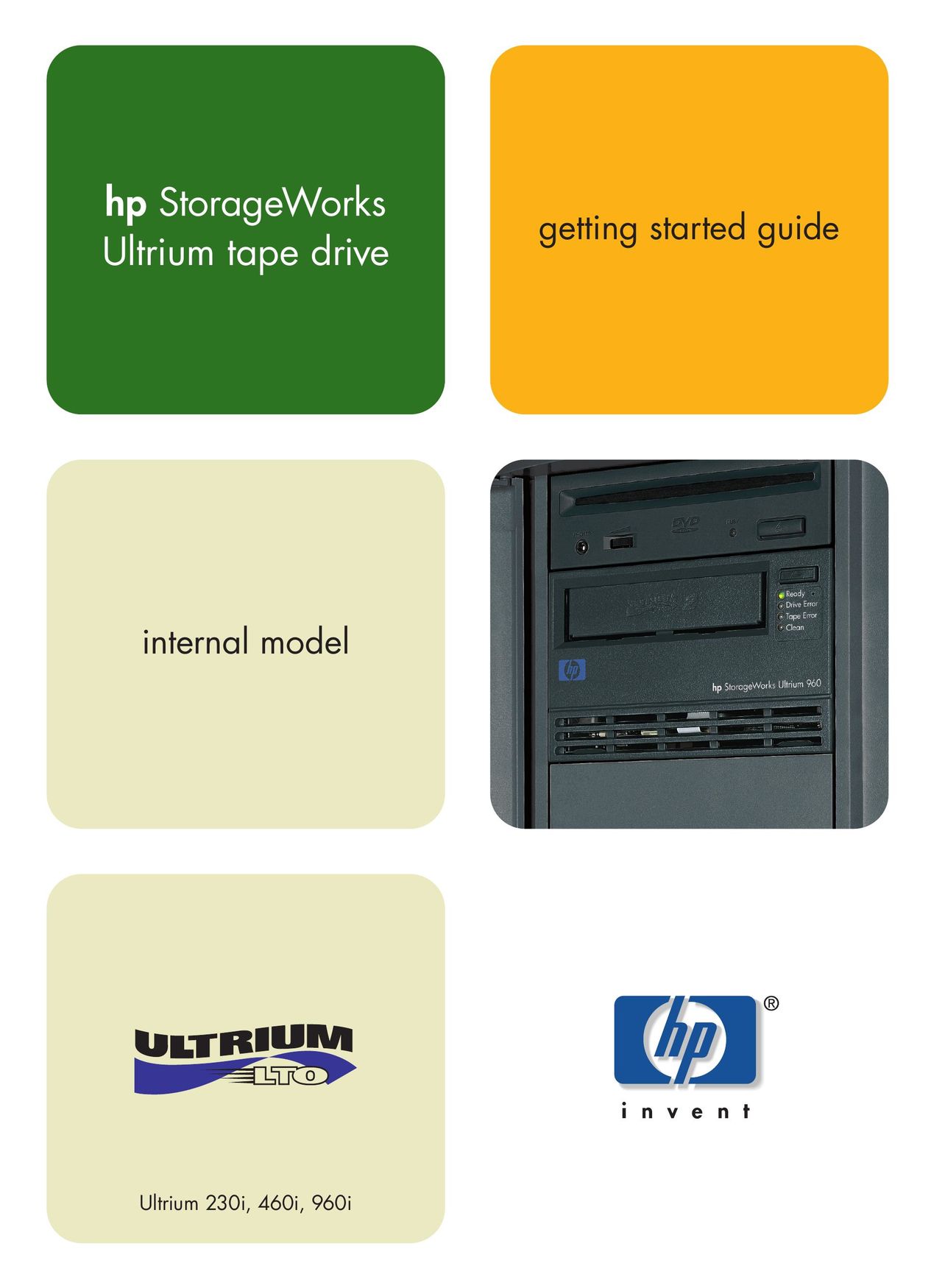 HP (Hewlett-Packard) 960i Computer Drive User Manual