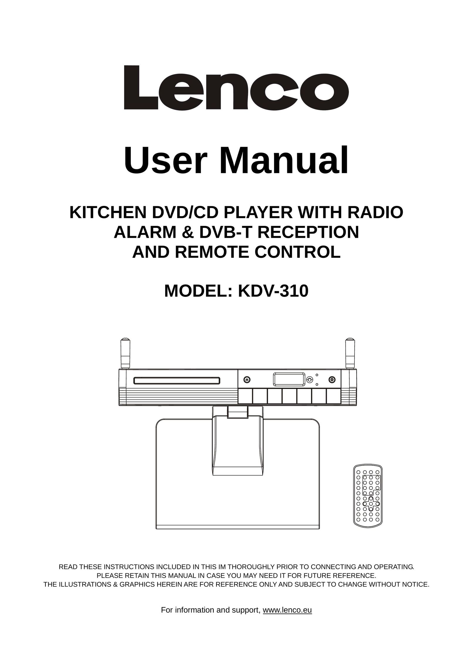Lenco Marine KDV-310 Computer Drive User Manual