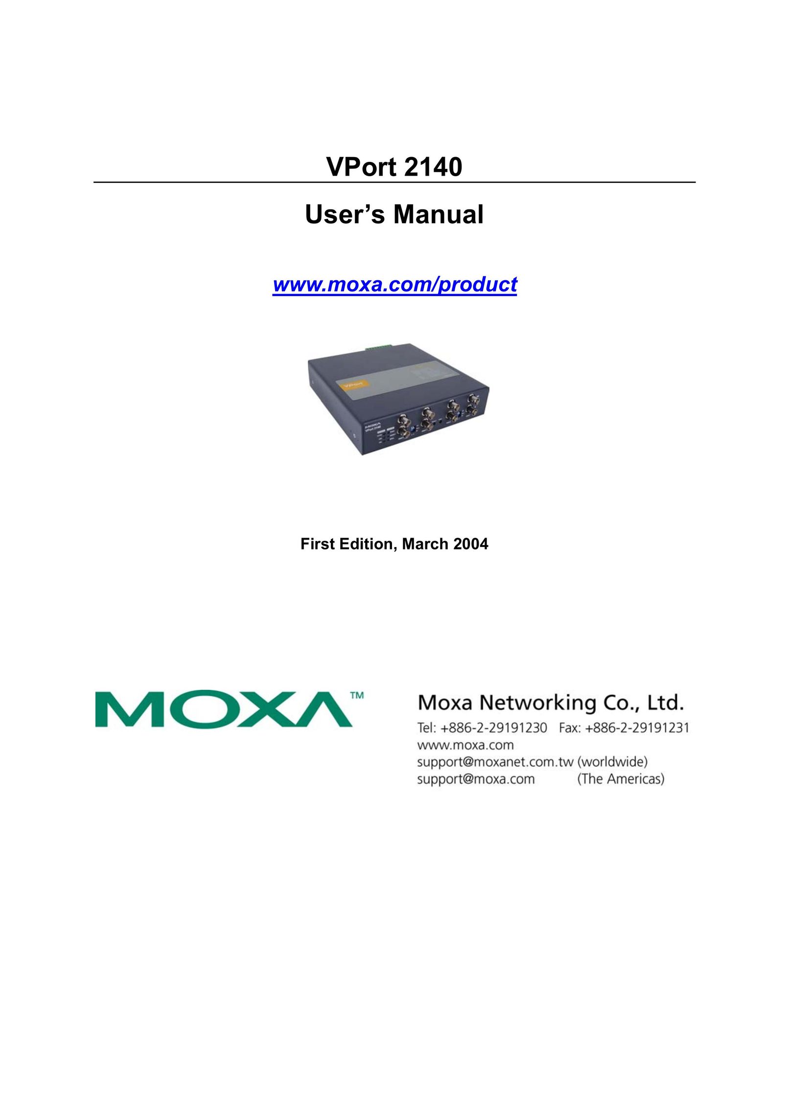 Moxa Technologies 2140 Computer Drive User Manual