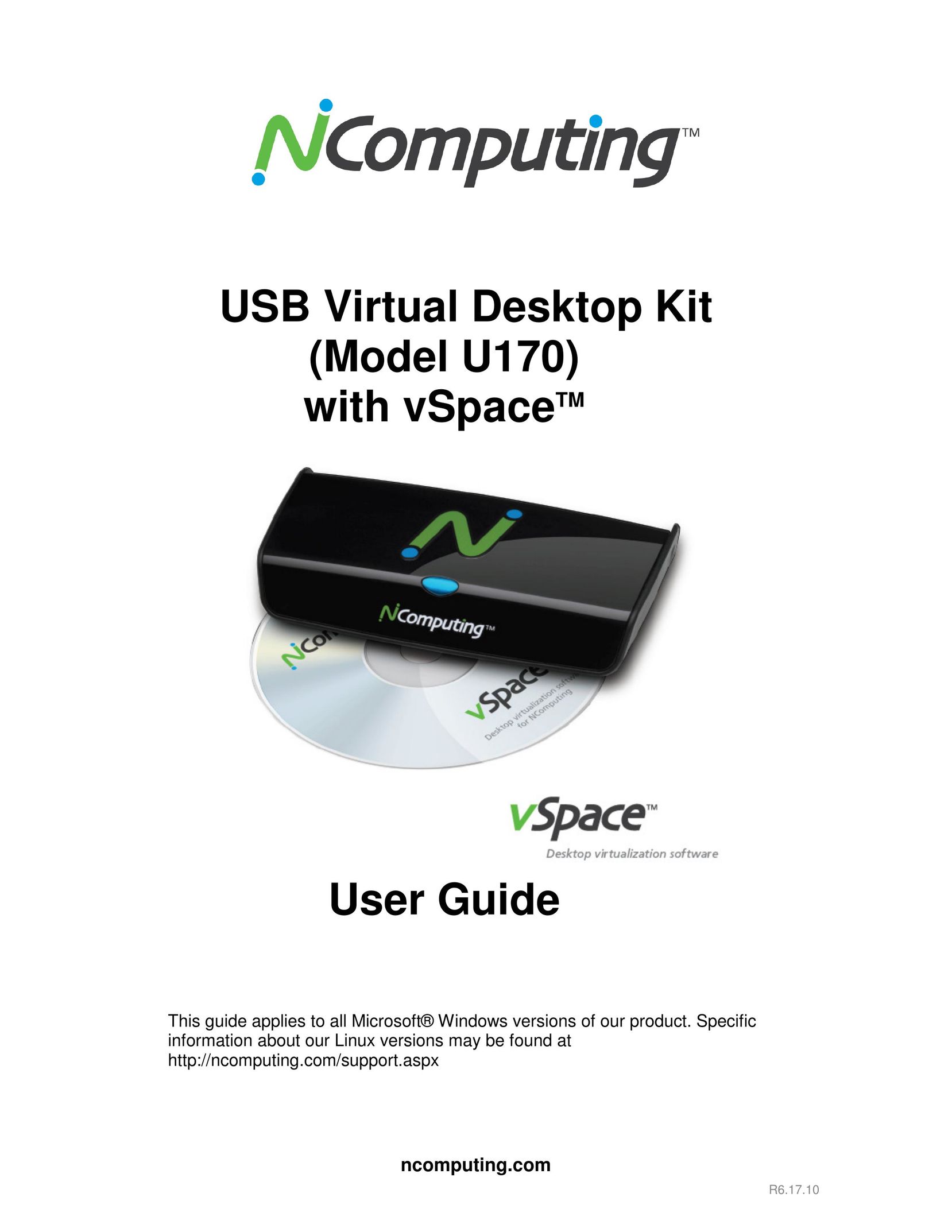NComputing U170 Computer Drive User Manual