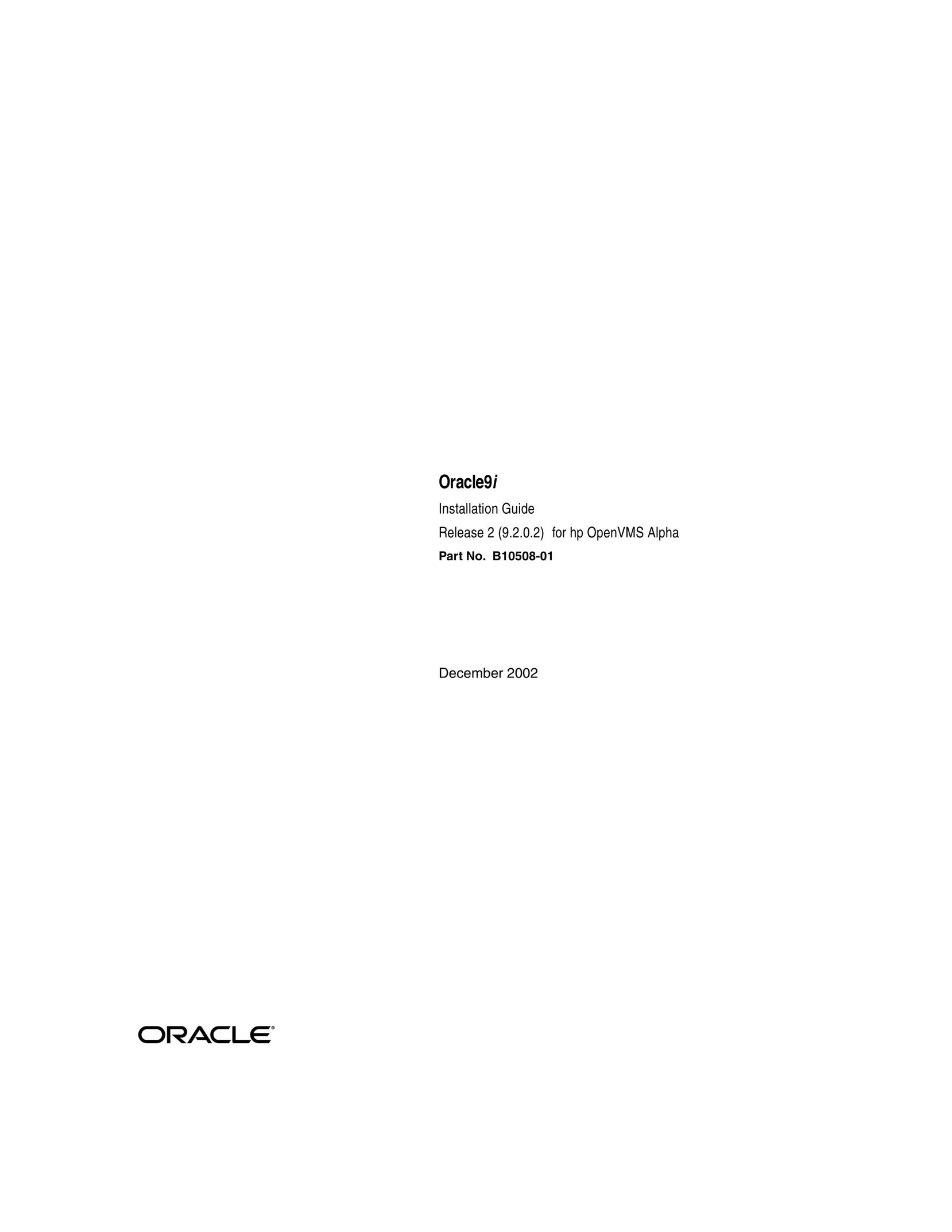 Oracle Audio Technologies B10508-01 Computer Drive User Manual