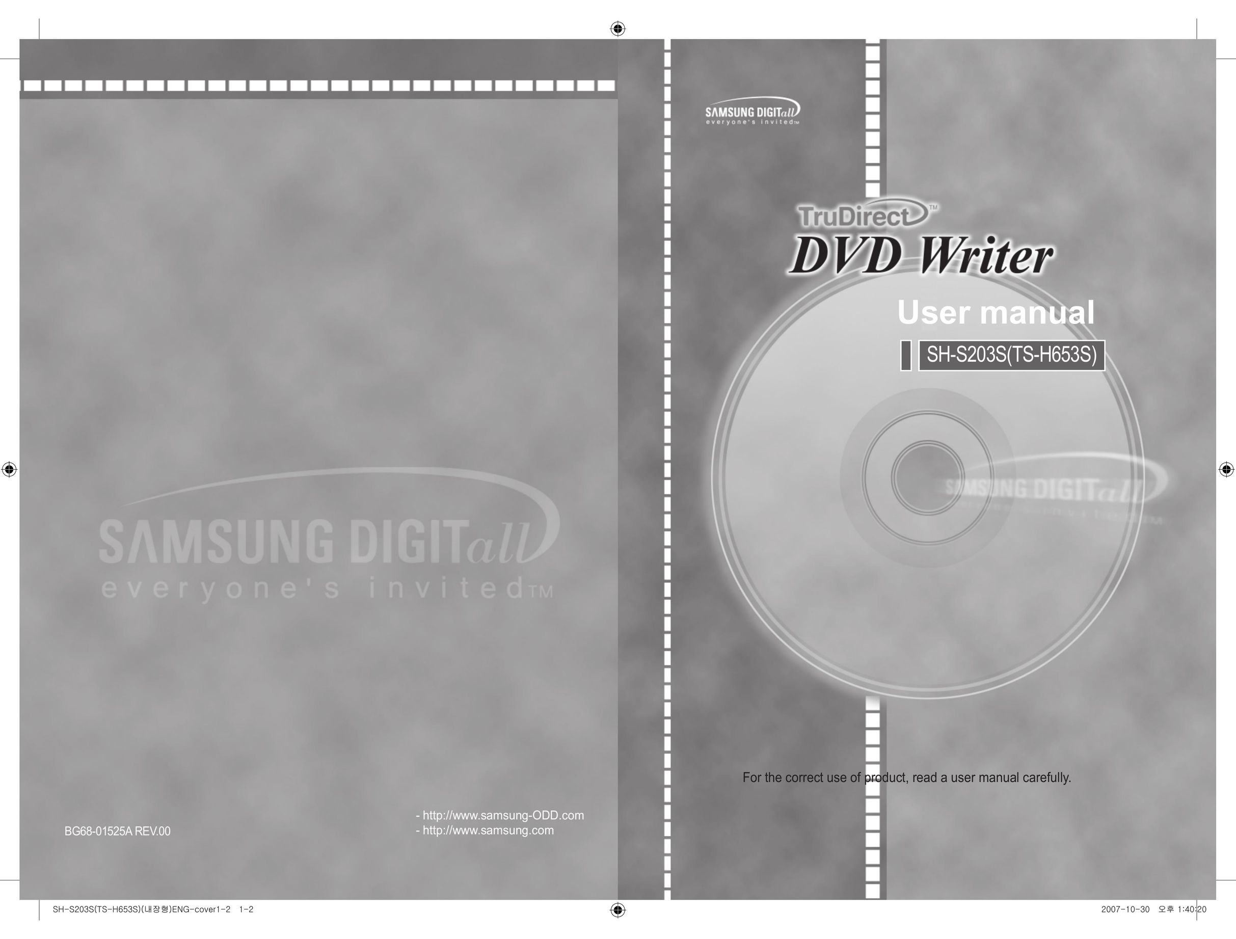 Samsung BG68-01525A Computer Drive User Manual