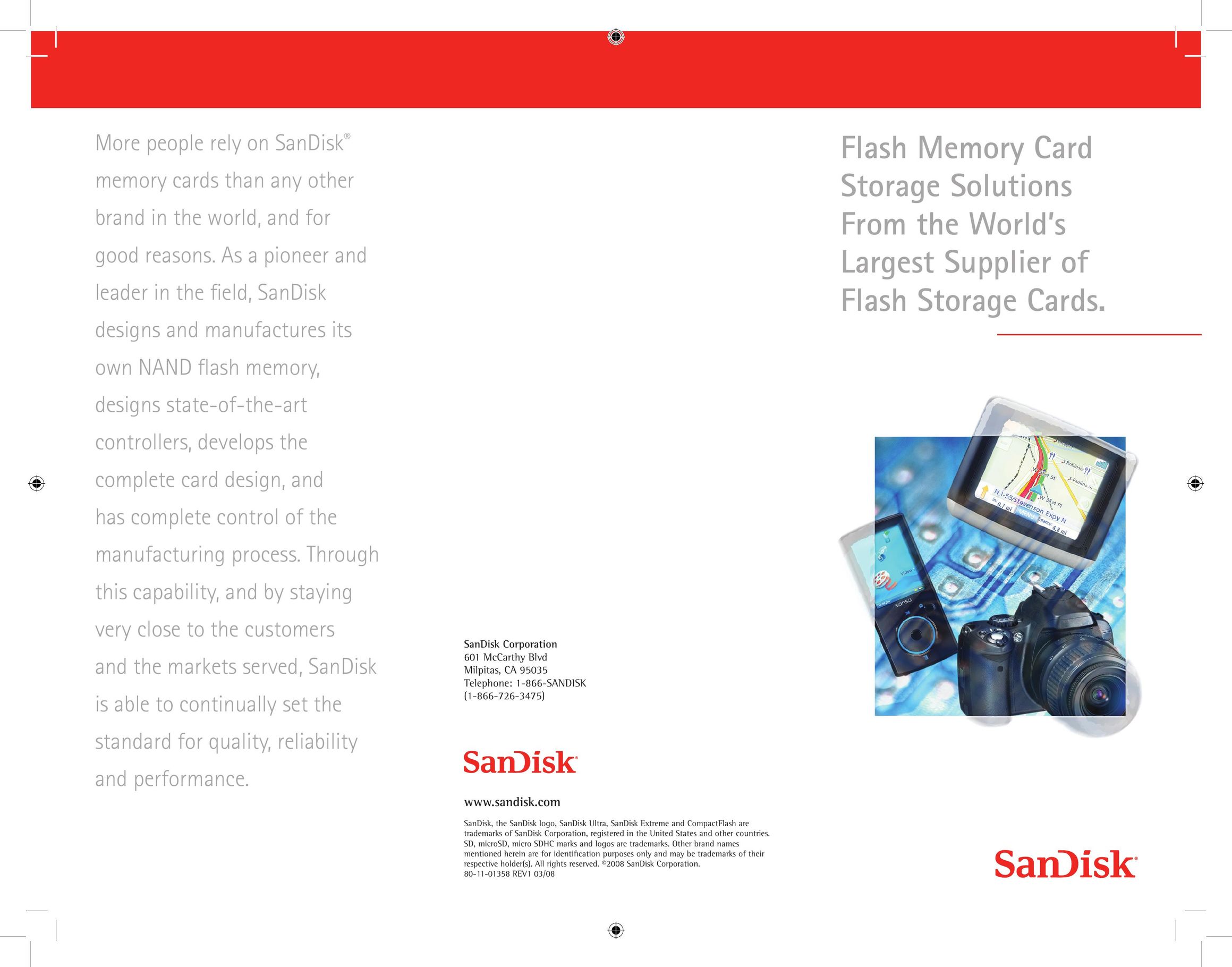 SanDisk CompactFlash 5000 Computer Drive User Manual