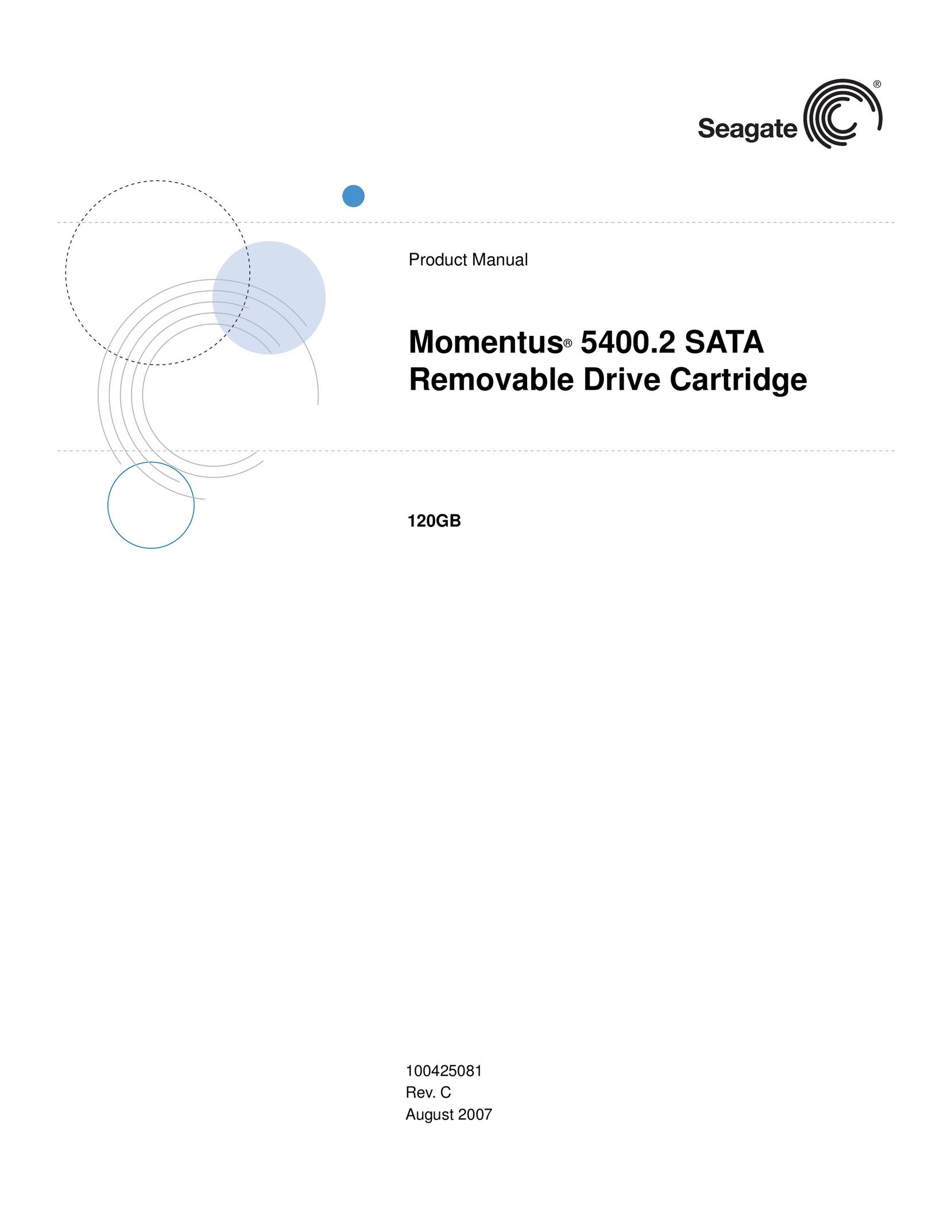 Seagate 5400.2 SATA Computer Drive User Manual