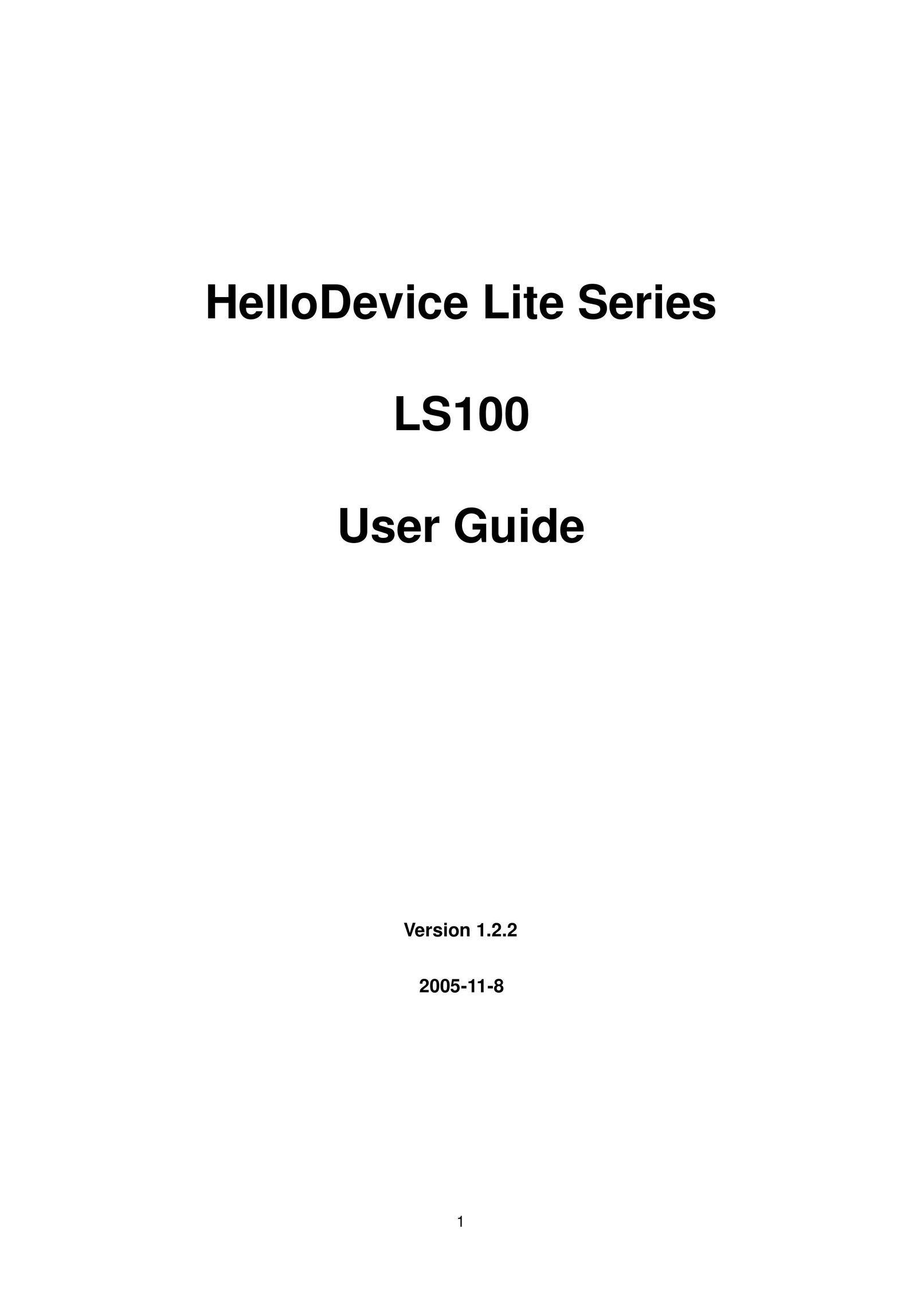 Senatek LS100 Computer Drive User Manual