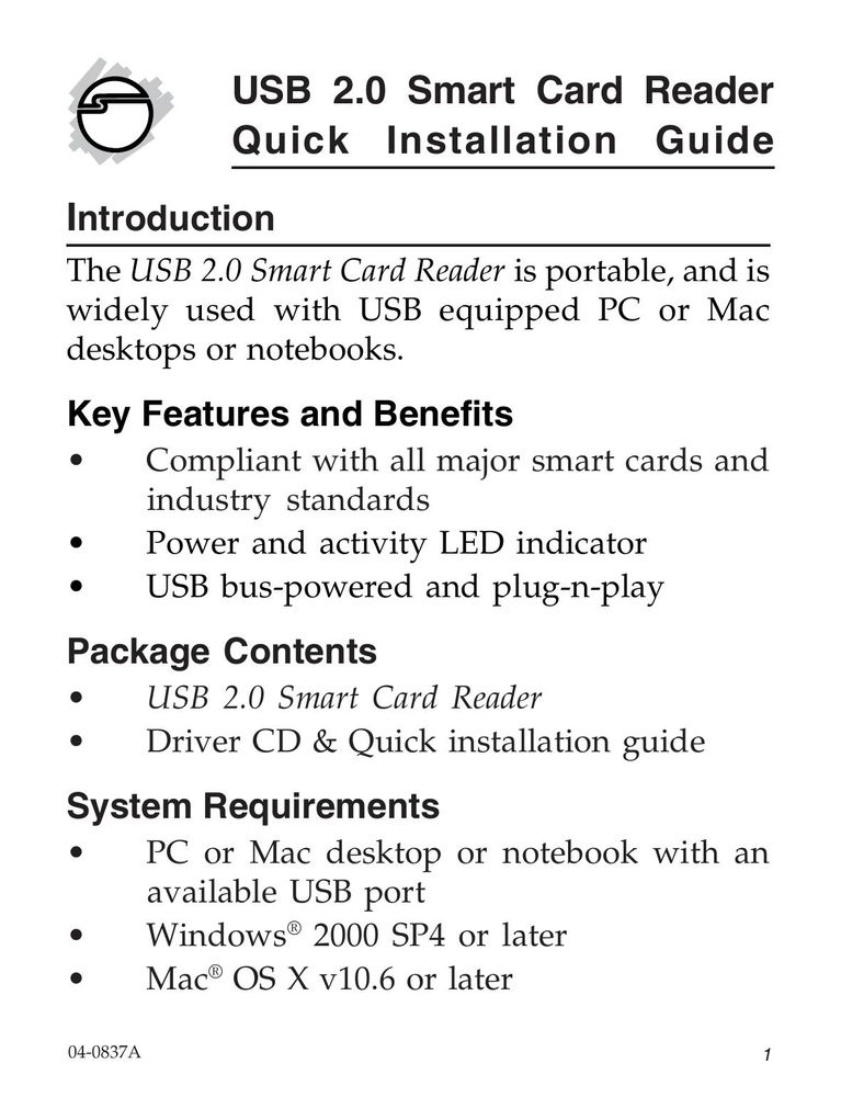 SIIG 04-0837A Computer Drive User Manual