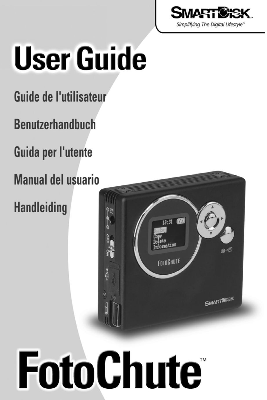 SmartDisk Portable Hard Drive Computer Drive User Manual