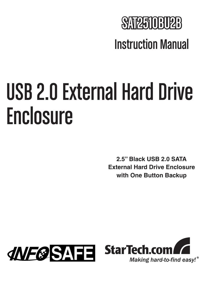 StarTech.com SAT2510BU2B Computer Drive User Manual