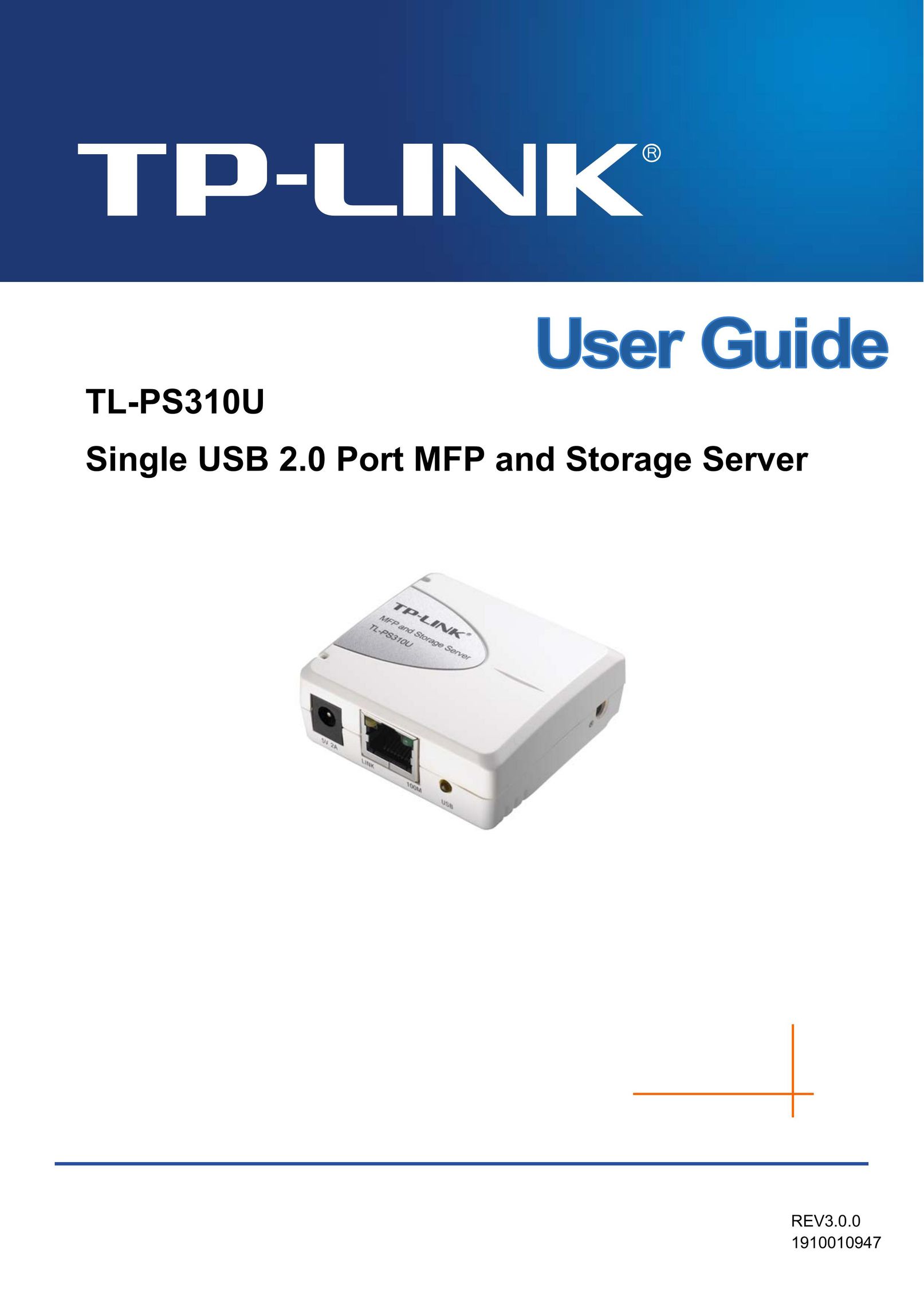 TP-Link TL-PS310U Computer Drive User Manual