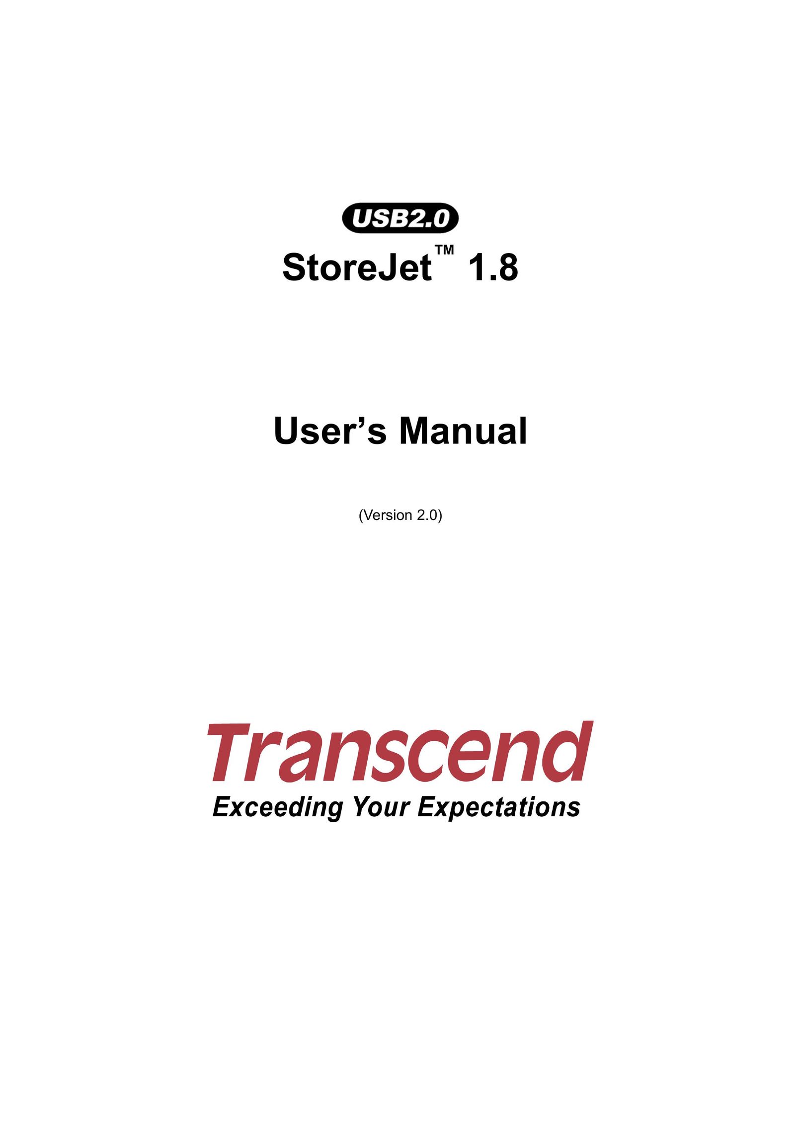 Transcend Information 1.8 Computer Drive User Manual