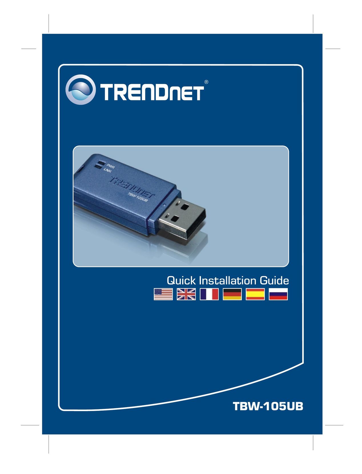 TRENDnet TBW-105UB Computer Drive User Manual