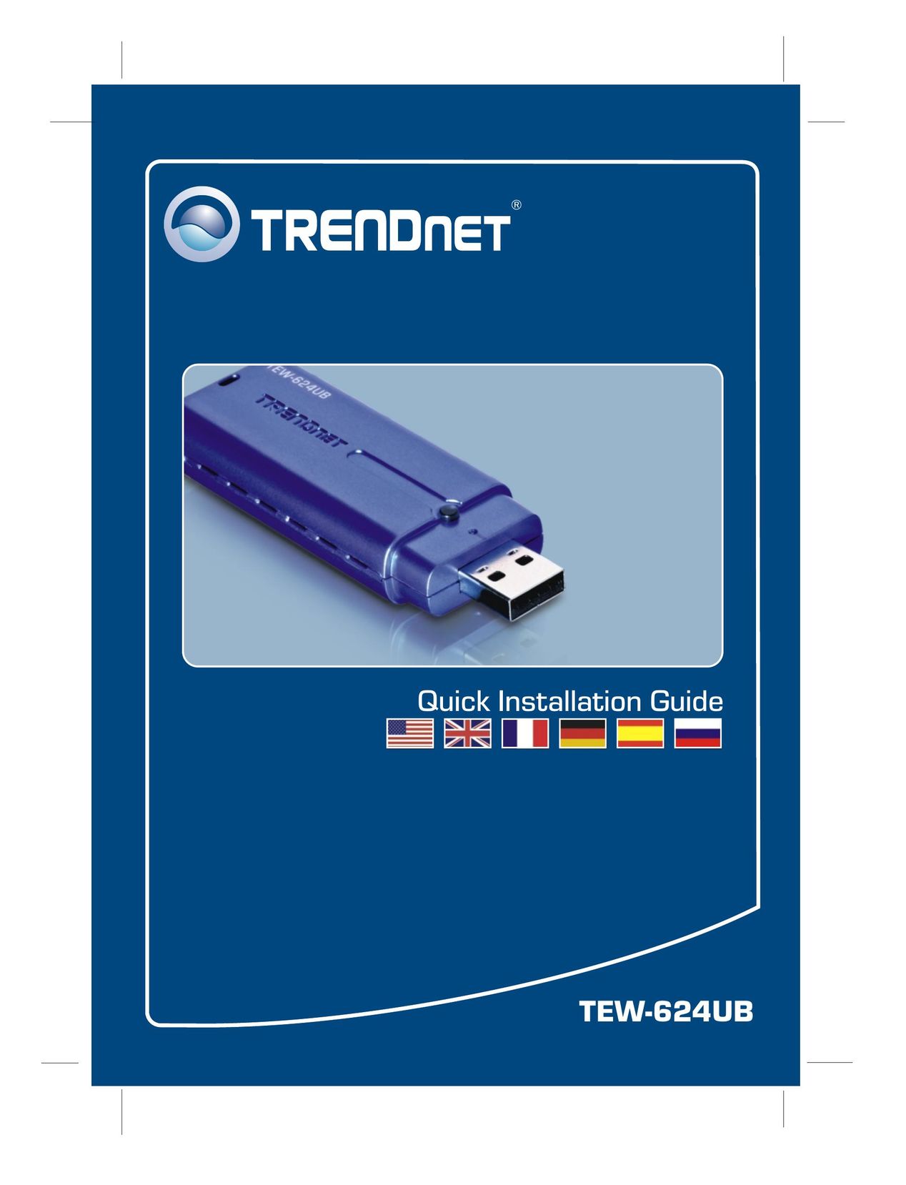 TRENDnet TEW-624UB Computer Drive User Manual