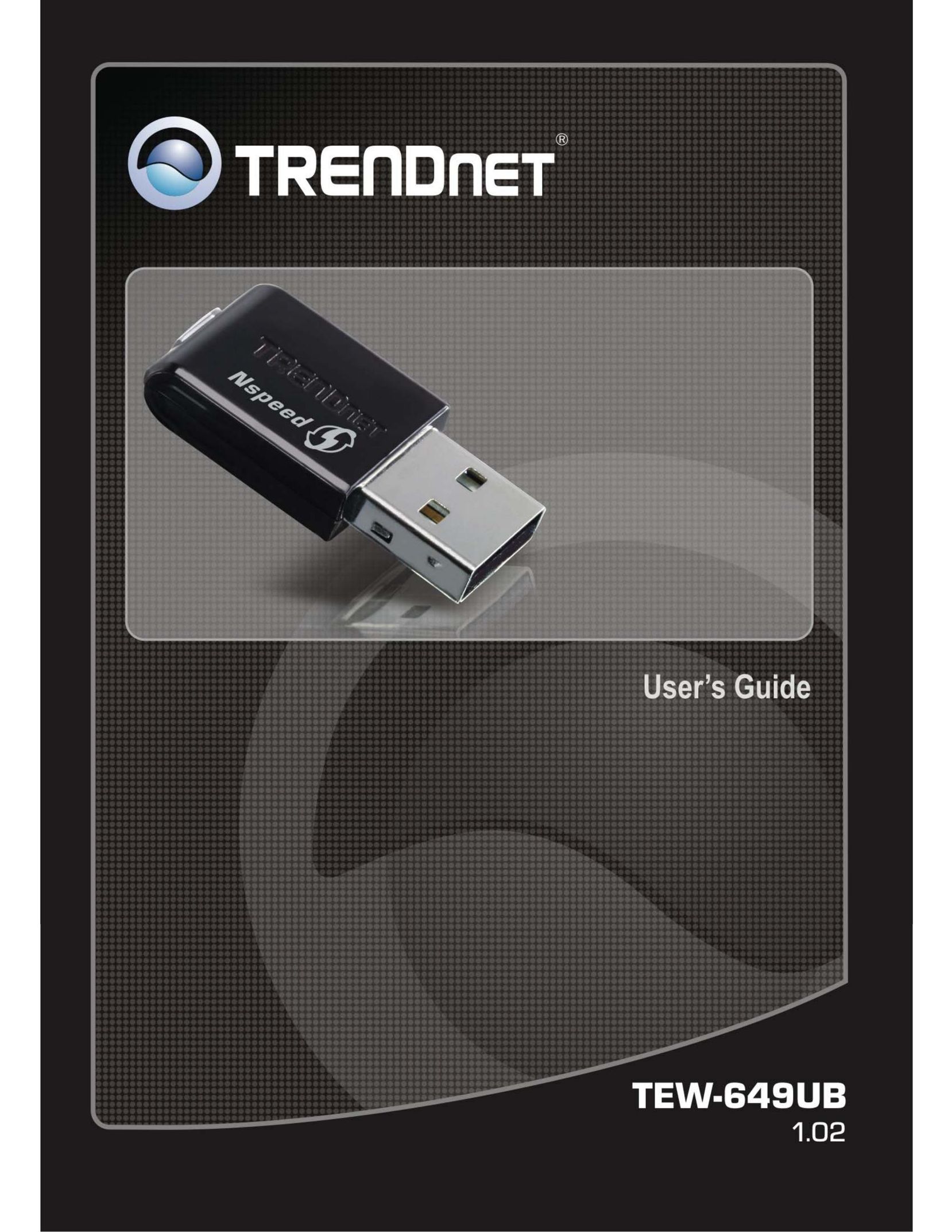 TRENDnet TEW-649UB Computer Drive User Manual