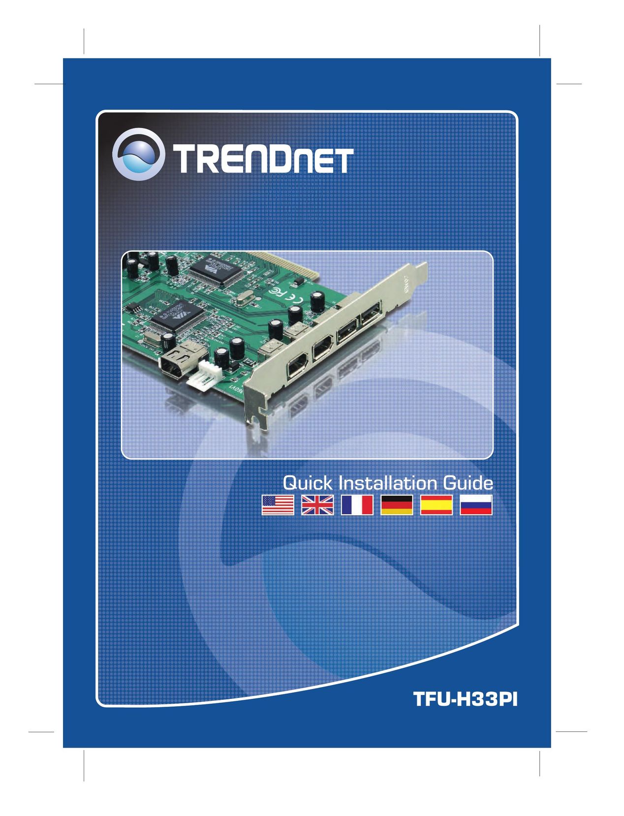 TRENDnet TFU-H33PI Computer Drive User Manual