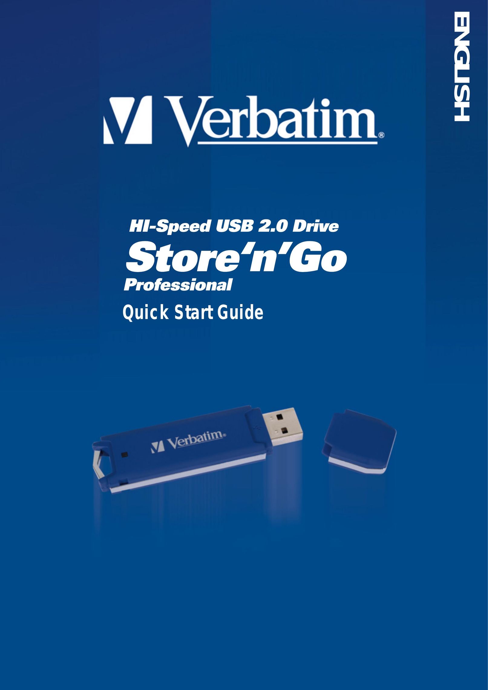 Verbatim Hi-Speed USB Computer Drive User Manual