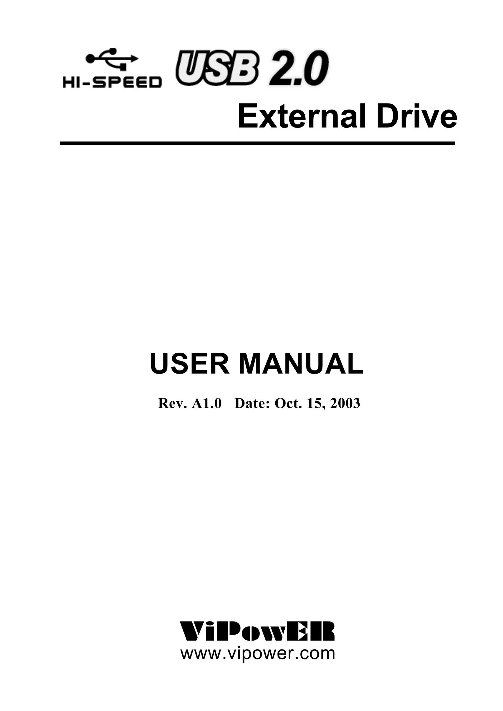 VIPowER USB 2.0 Computer Drive User Manual