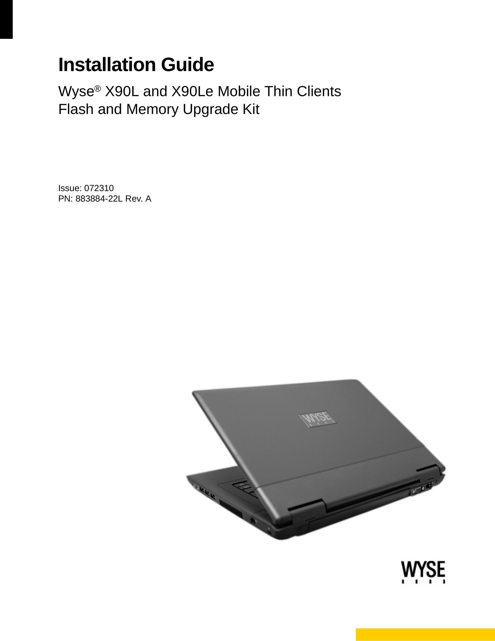 Wyse Technology X90LE Computer Drive User Manual