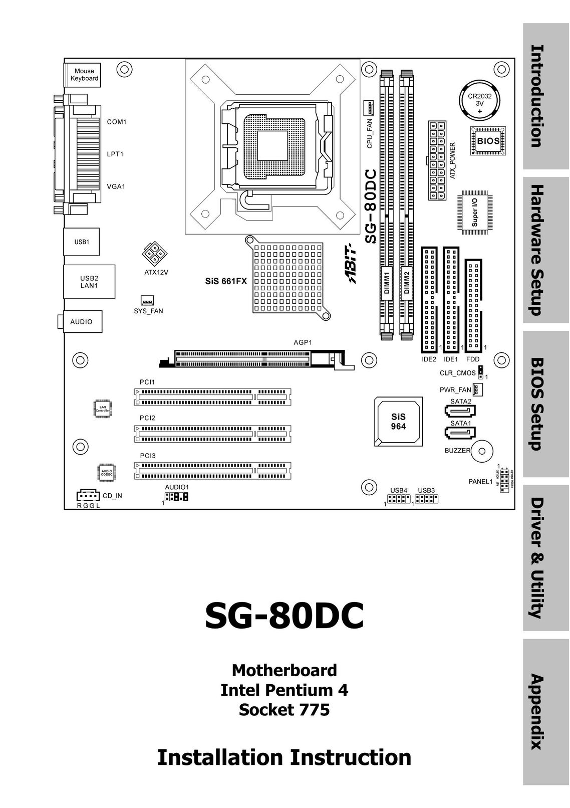 Abit SG-80DC Computer Hardware User Manual