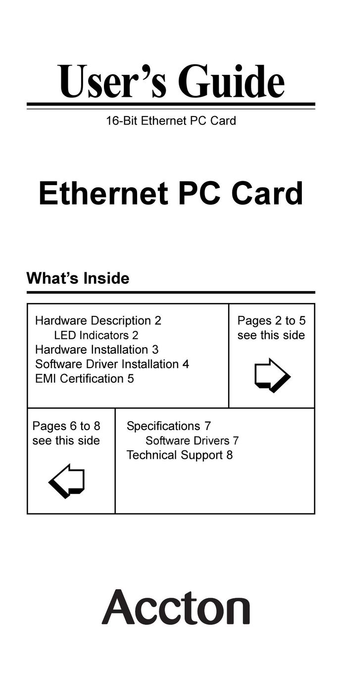 Accton Technology EN2216-1 Computer Hardware User Manual