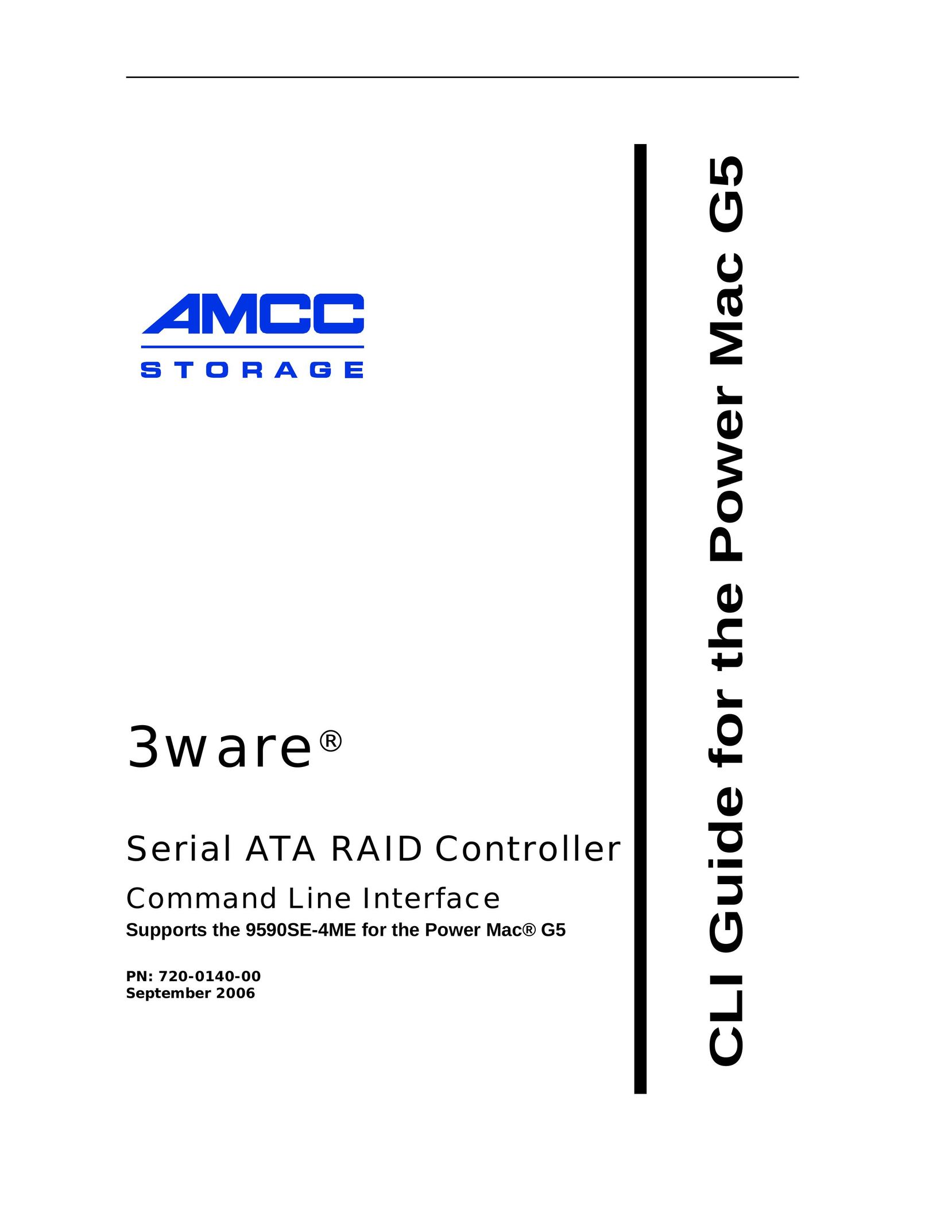 AMCC 9590SE-4ME Computer Hardware User Manual