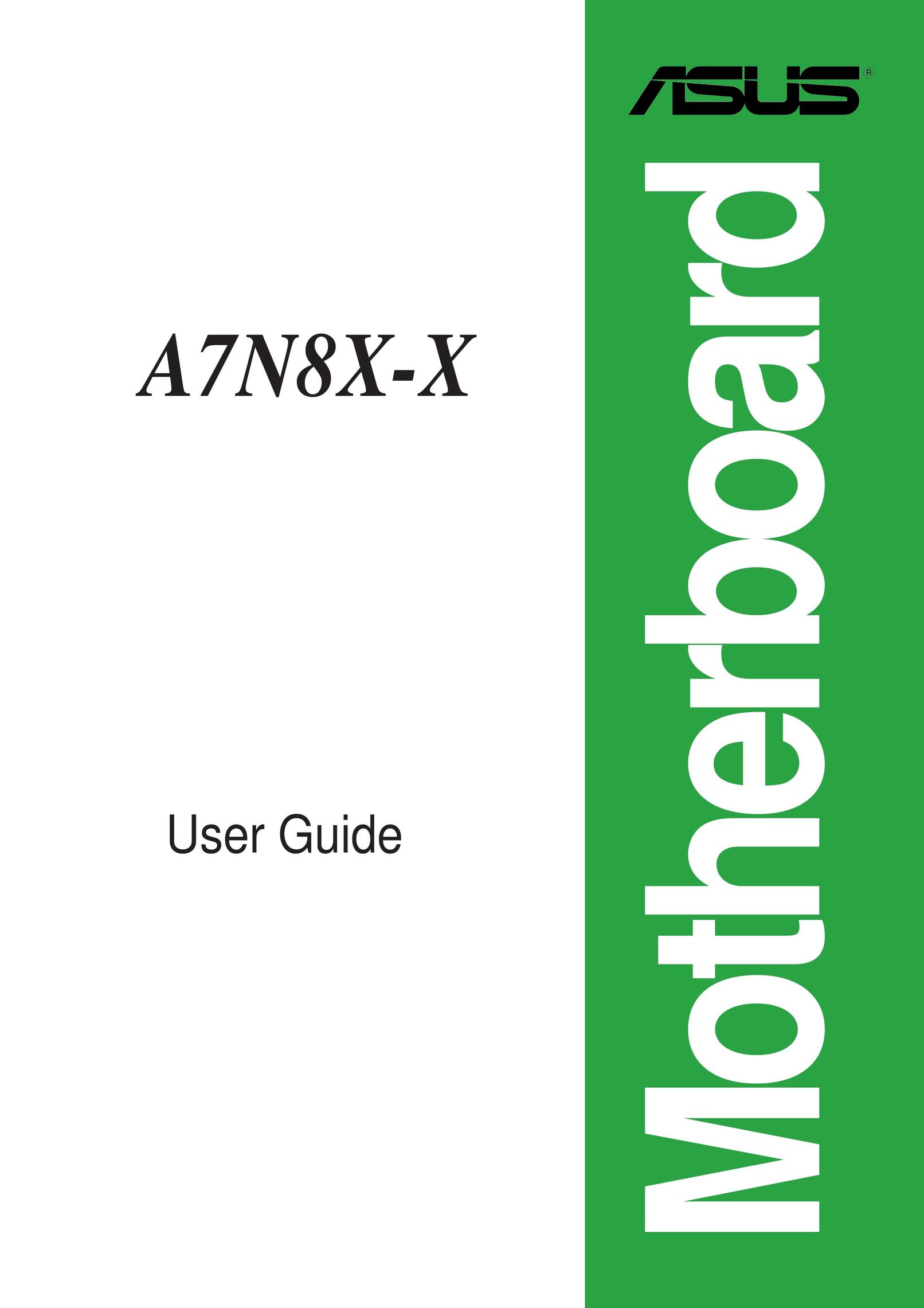 Asus A7N8X-X Computer Hardware User Manual