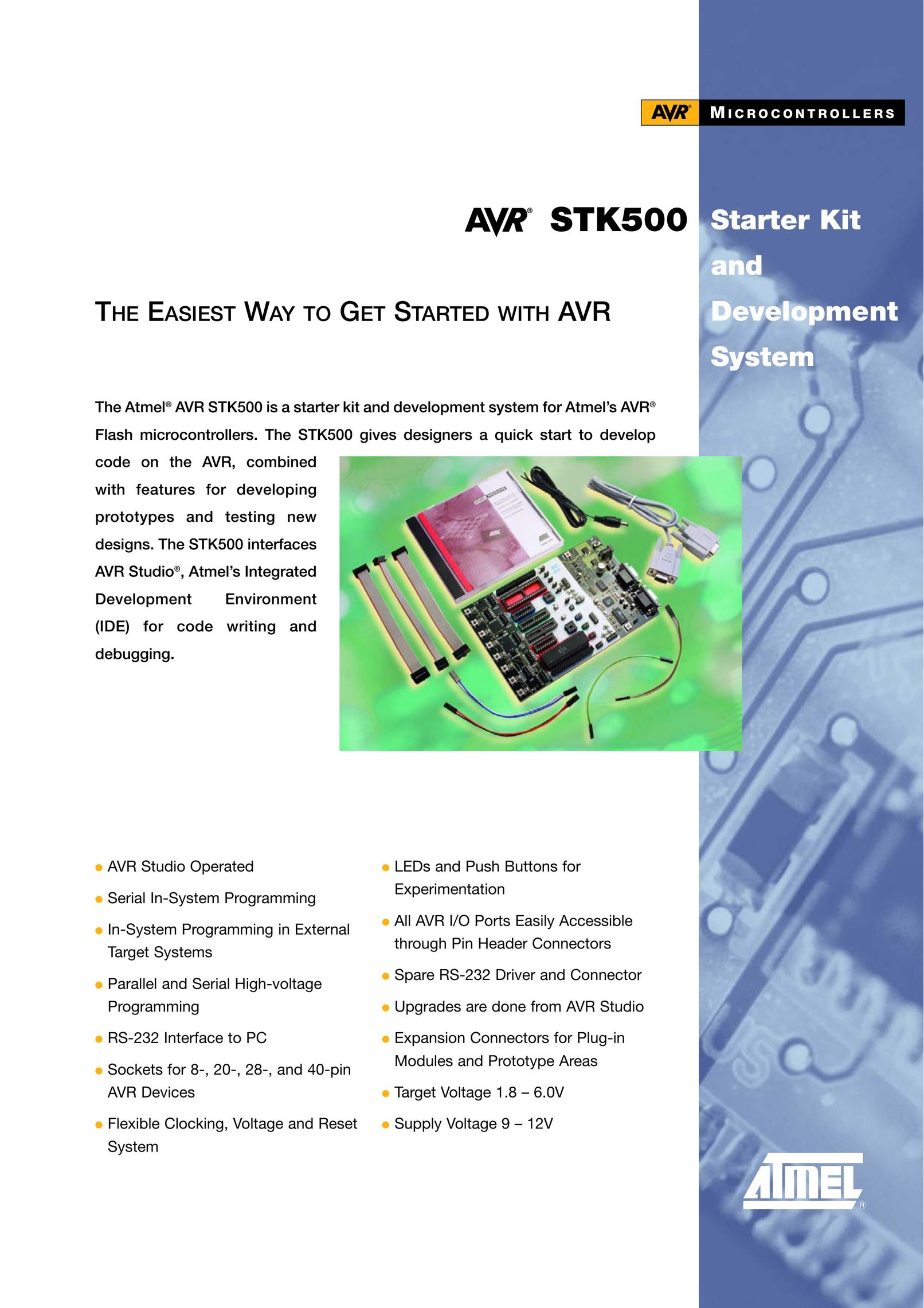 Atmel STK500 Computer Hardware User Manual