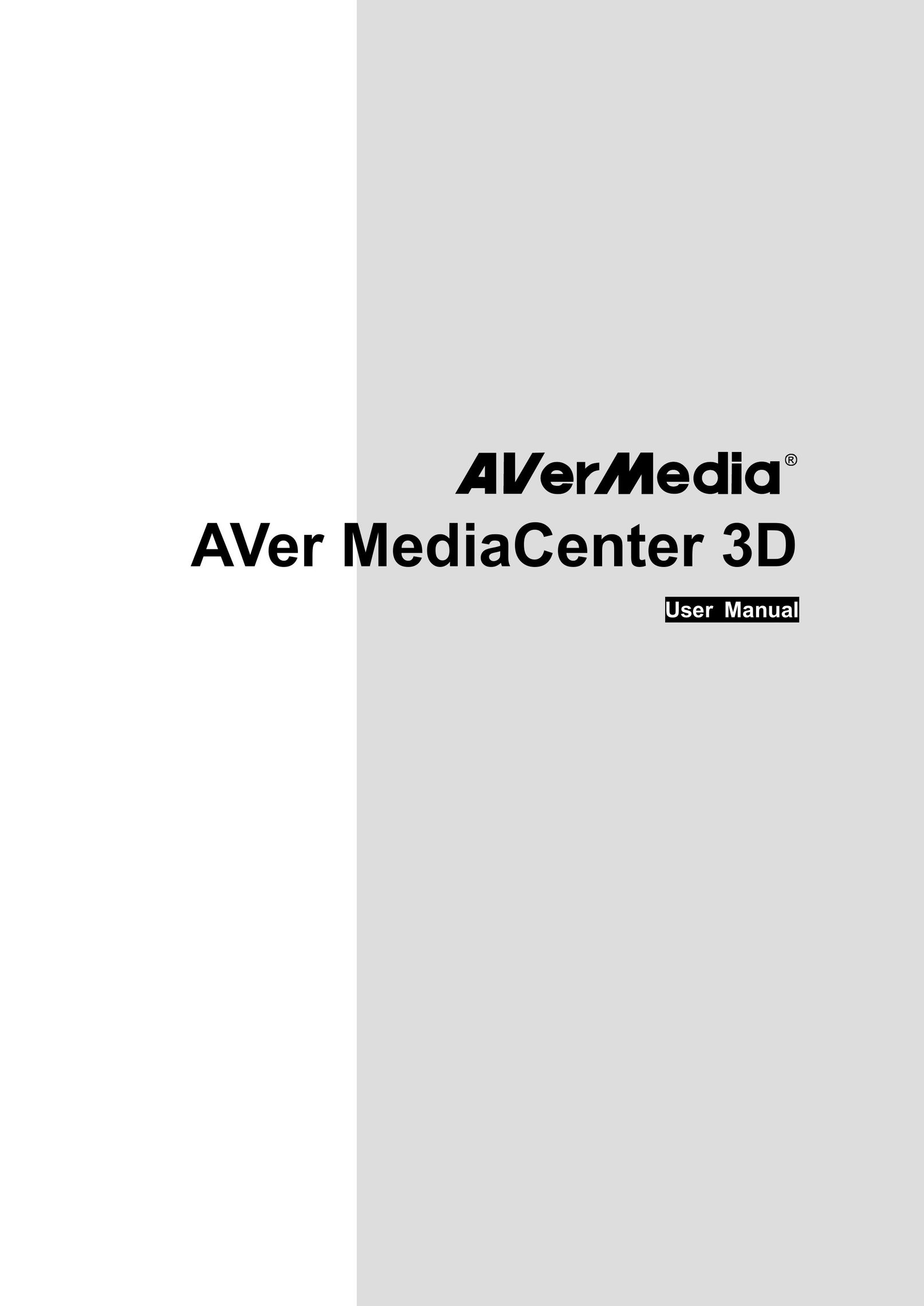 AVerMedia Technologies MTVHDDVRR Computer Hardware User Manual