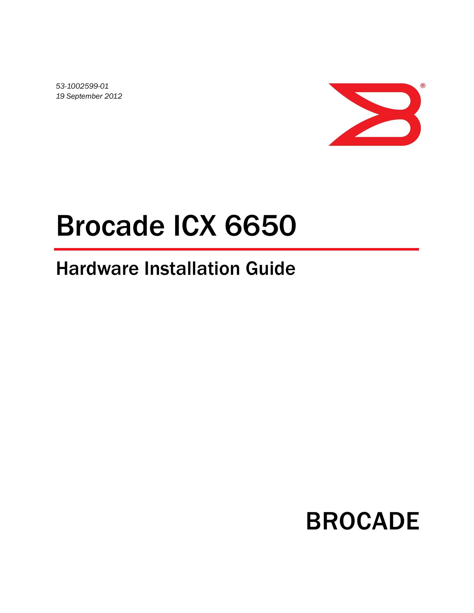 Brocade Communications Systems 53-1002599-01 Computer Hardware User Manual