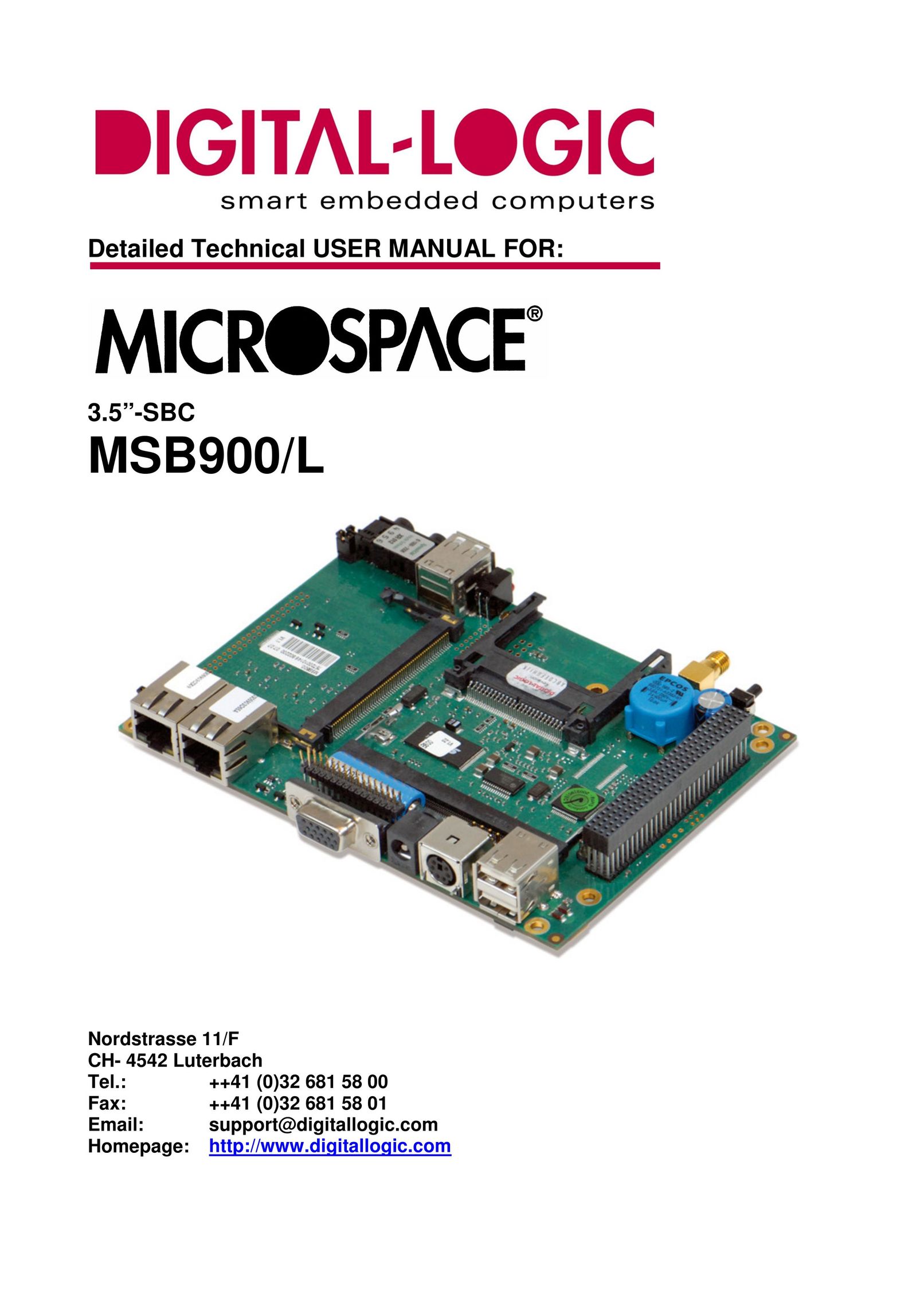 Compaq MSB900L Computer Hardware User Manual