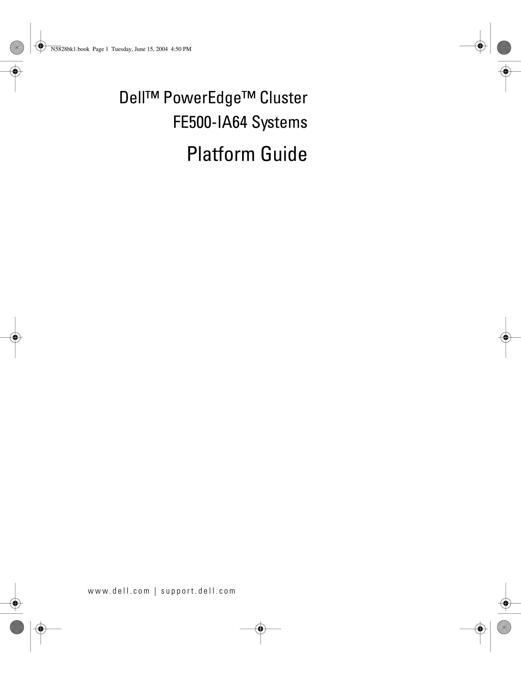 Dell FE500-IA64 SYSTEMS Computer Hardware User Manual