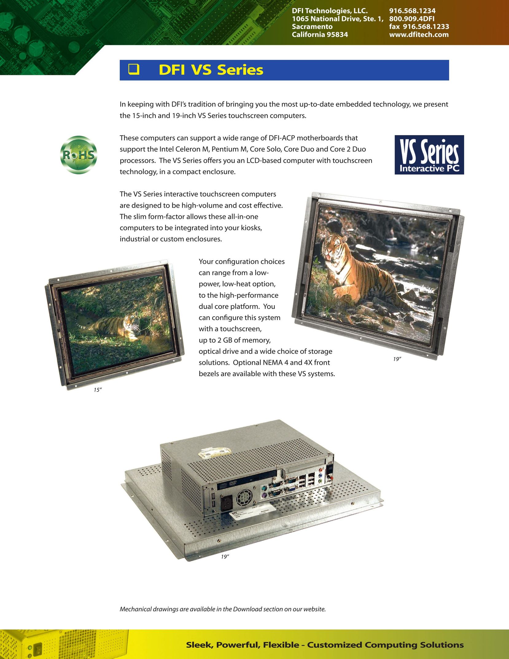 DFI VS Series Computer Hardware User Manual